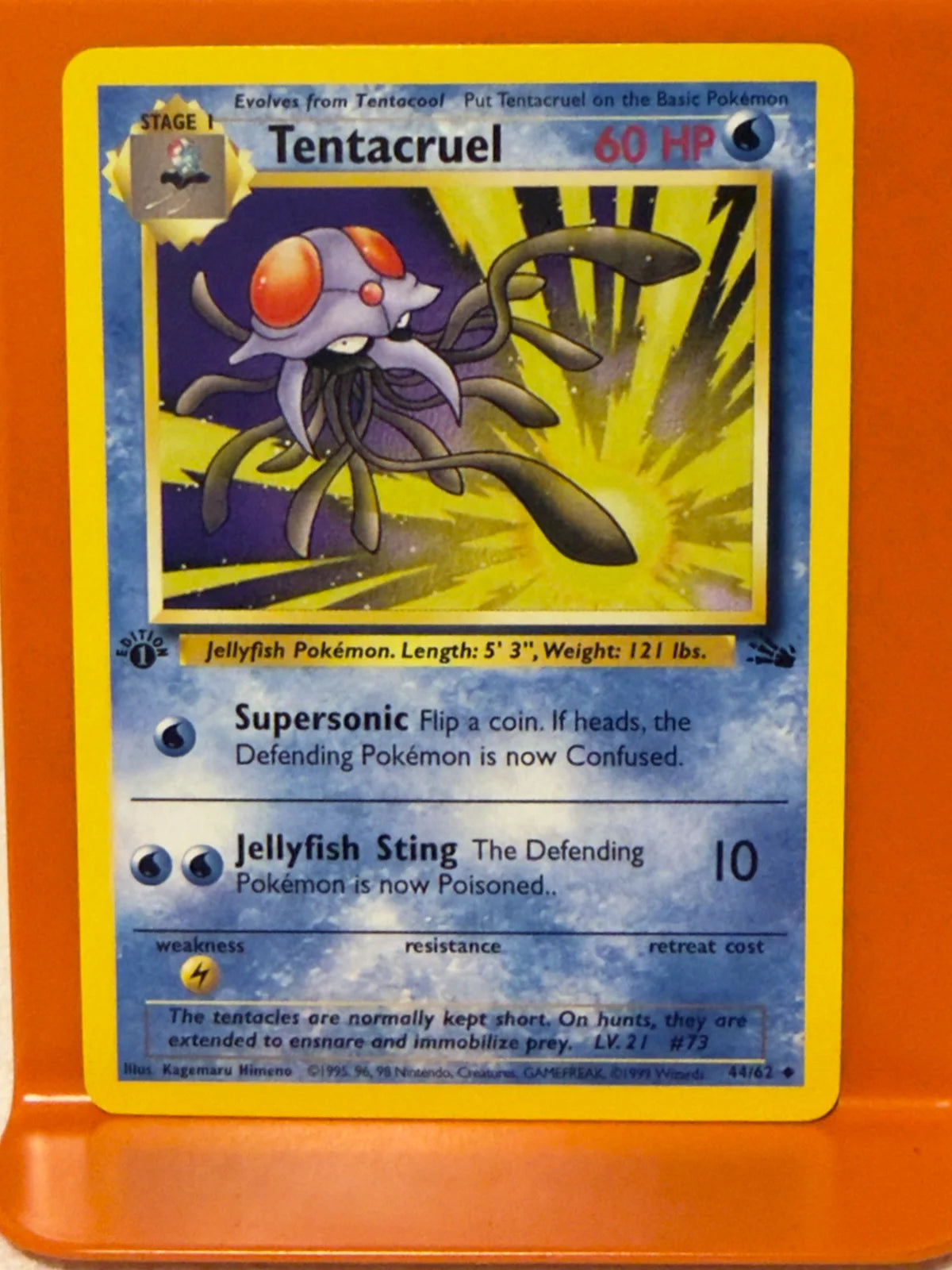 Tentacruel 44 · 1st Edition (Fossil)