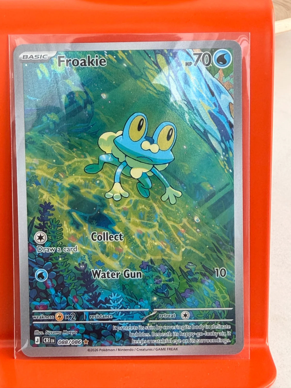 Froakie 088/086 · Holofoil (Chaos Rising)