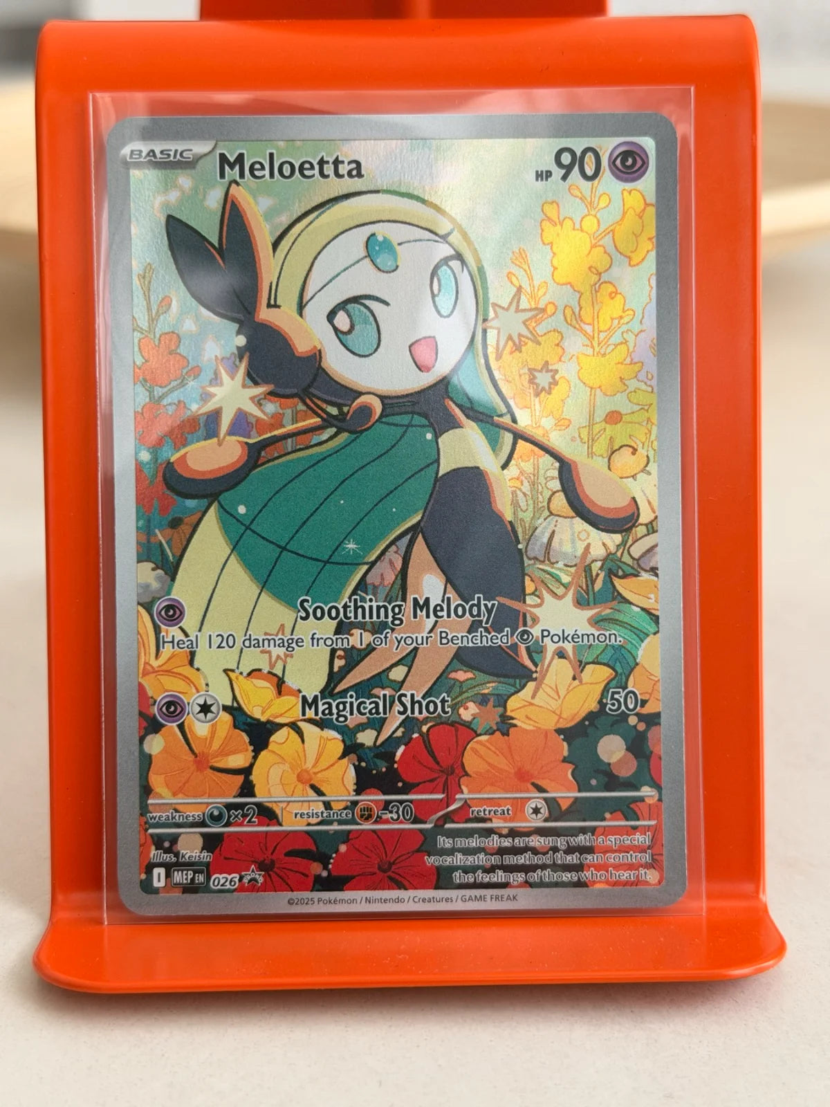 Meloetta 026 · Holofoil (Mega Evolution Promos)