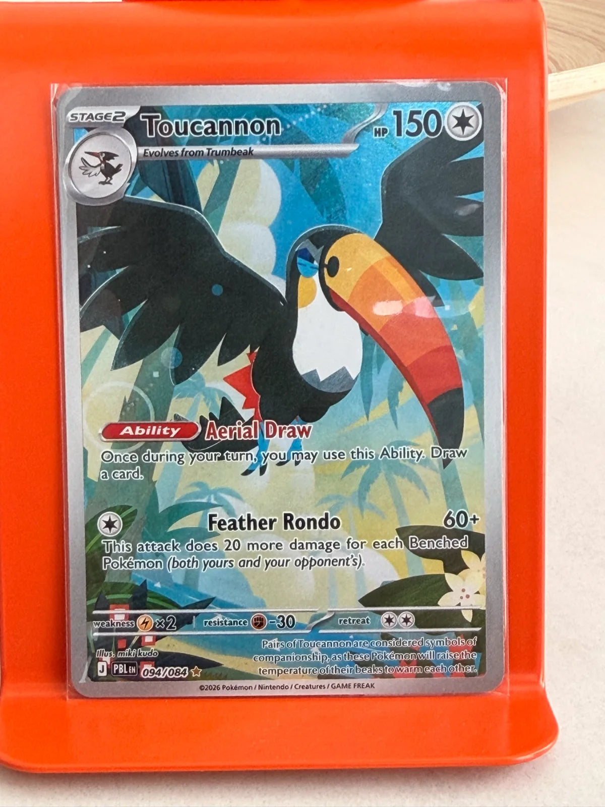 Toucannon 094/084 · Holofoil (Pitch Black)