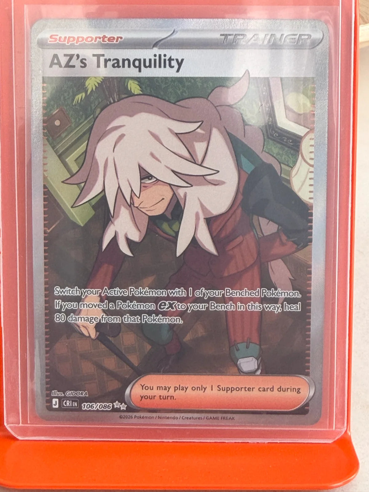 AZ's Tranquility 106/086 · Holofoil (Chaos Rising)