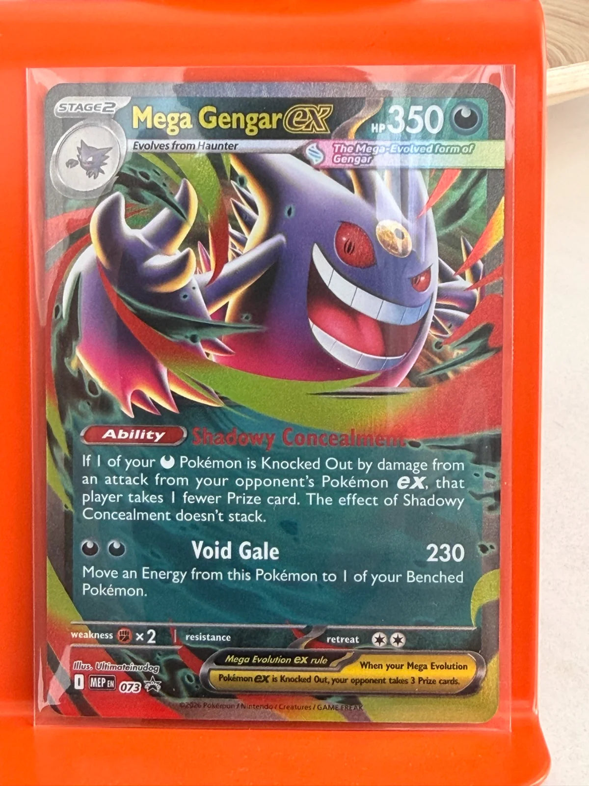 Mega Gengar ex 073 · Holofoil (Mega Evolution Promos)