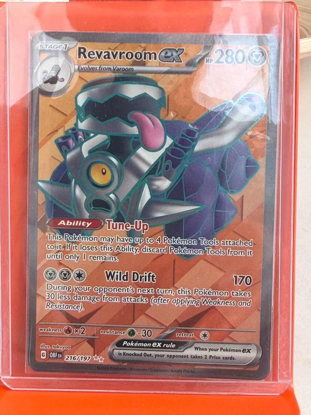 Revavroom ex 216/197 · Holofoil (Obsidian Flames)