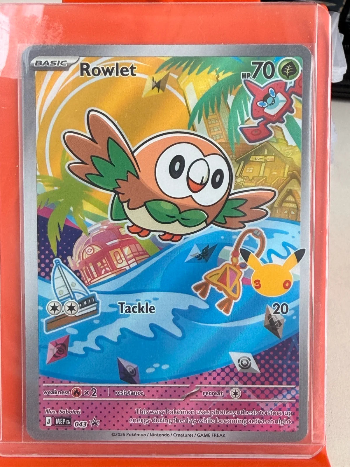 Rowlet 043 · Holofoil (Mega Evolution Promos)