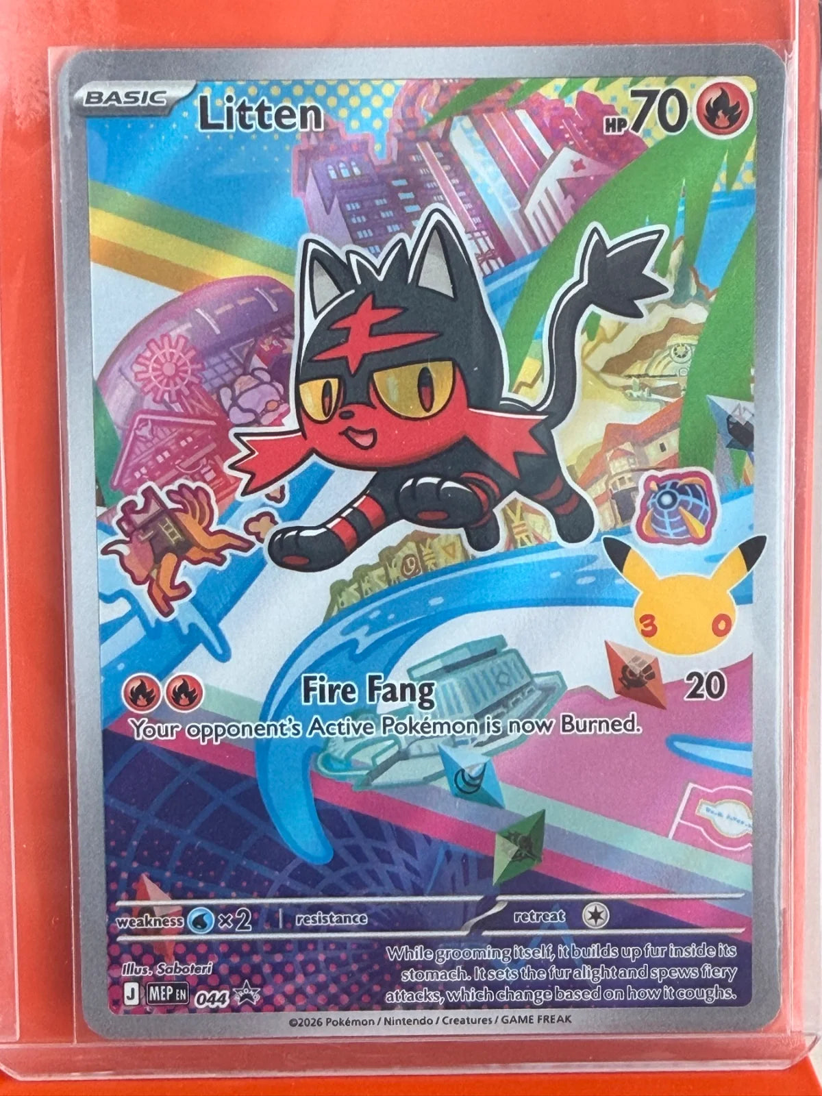 Litten 044 · Holofoil (Mega Evolution Promos)