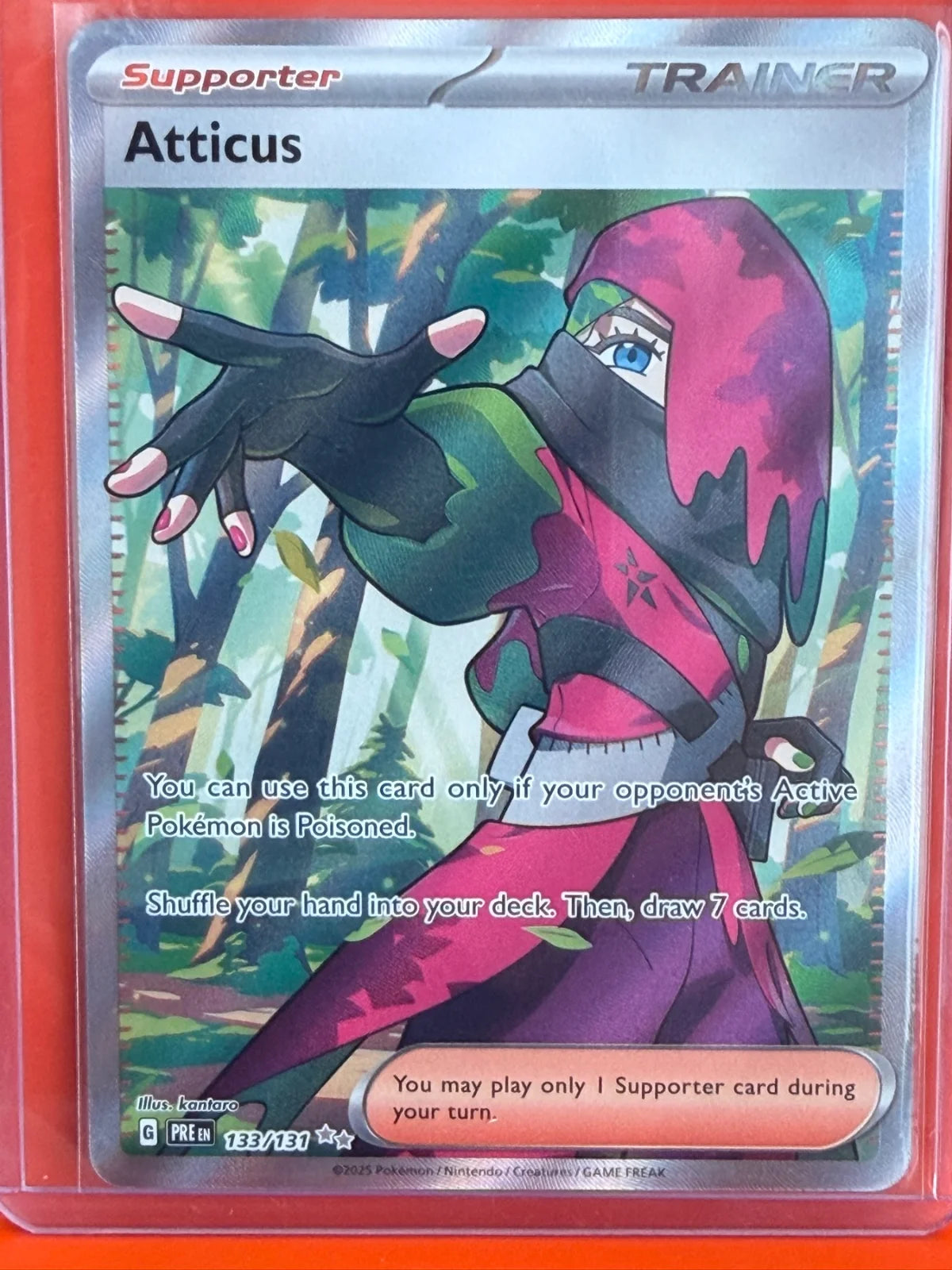 Atticus 133/131 · Holofoil (Prismatic Evolutions)