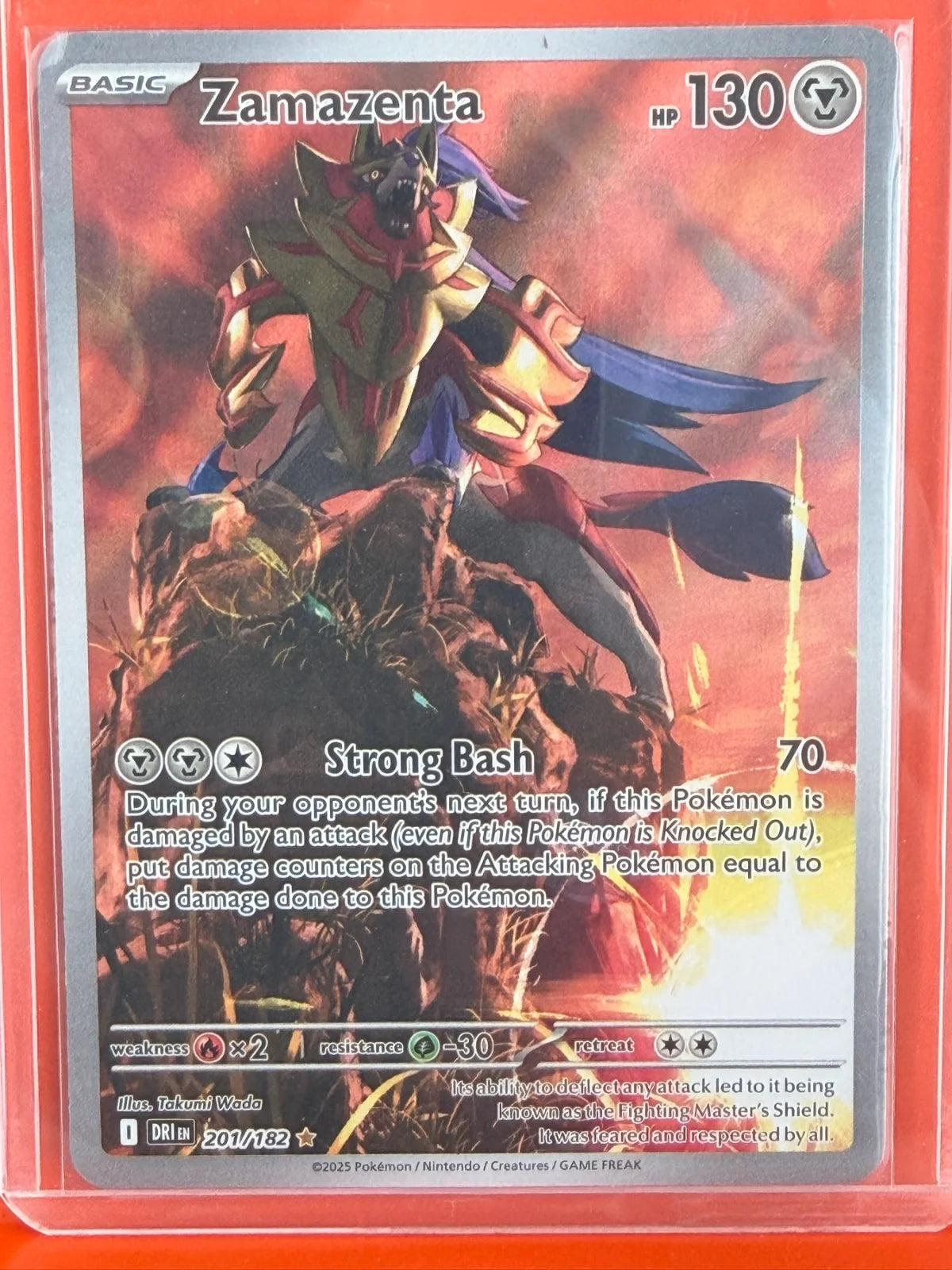 Zamazenta 201/182 · Holofoil (Destined Rivals)