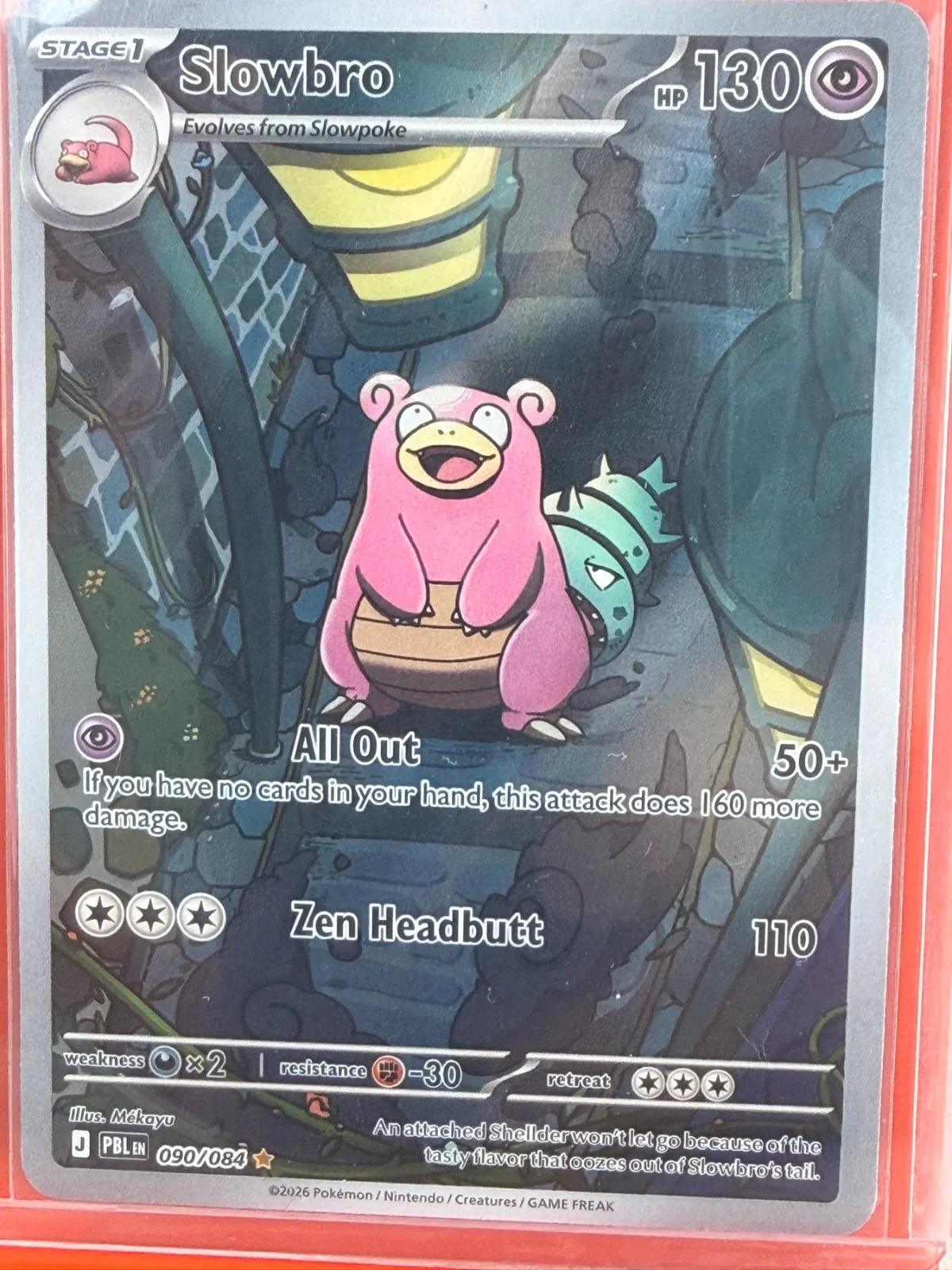 Slowbro 090/084 · Holofoil (Pitch Black)