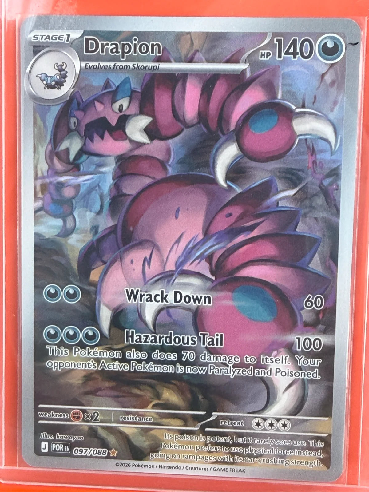 Drapion 097/088 · Holofoil (Perfect Order)