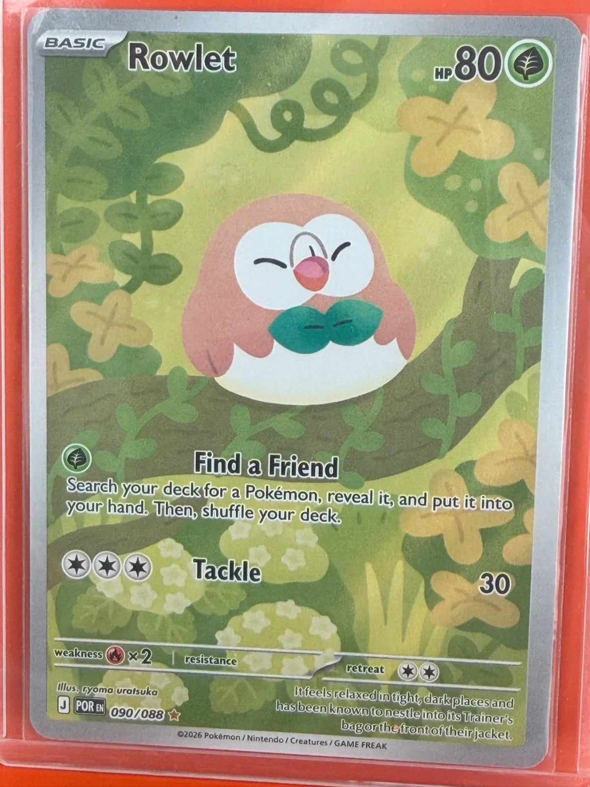 Rowlet 090/088 · Holofoil (Perfect Order)