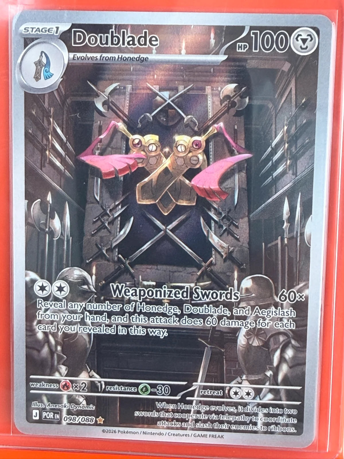 Doublade 098/088 · Holofoil (Perfect Order)