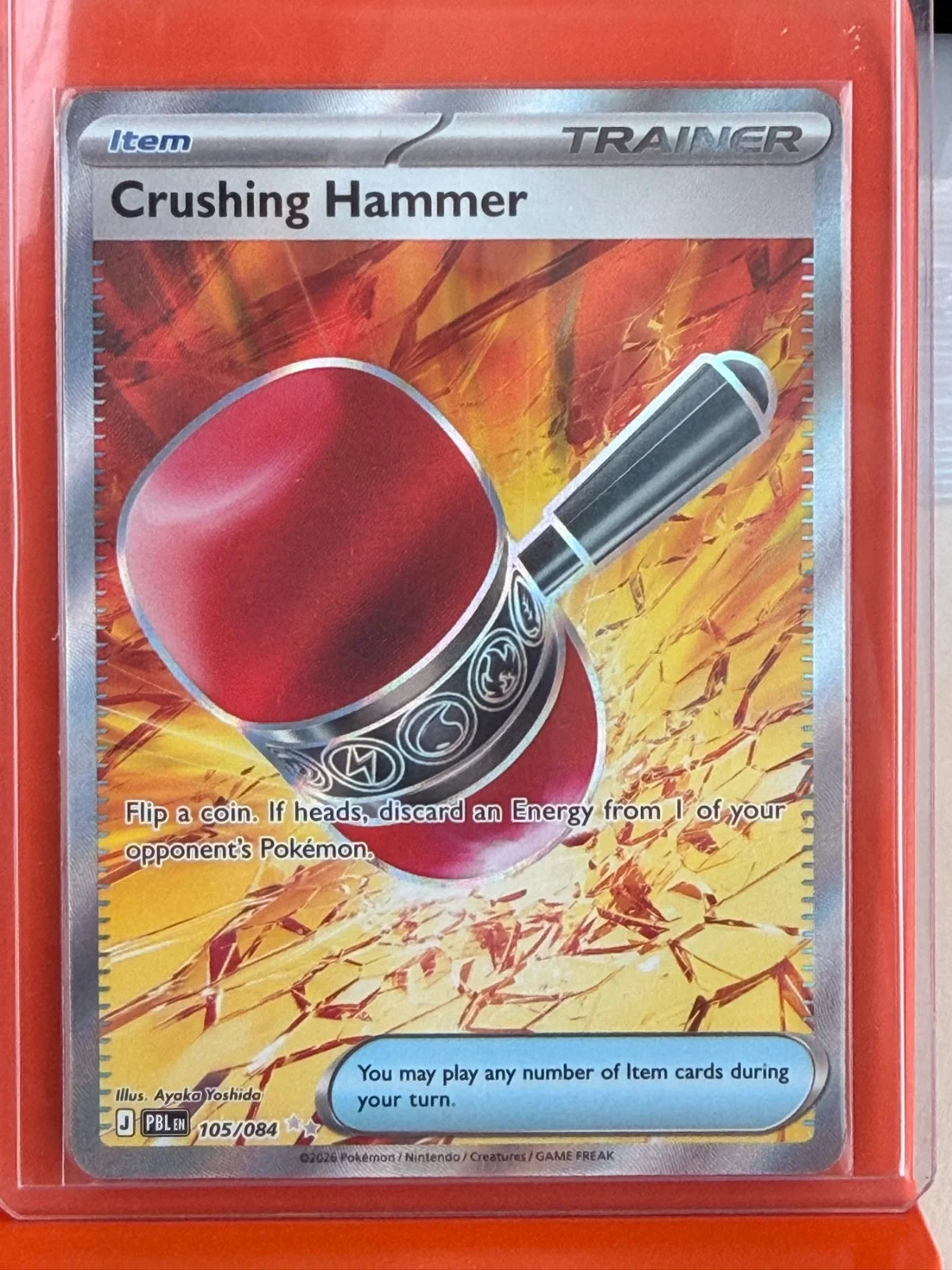 Crushing Hammer 105/084 · Holofoil (Pitch Black)