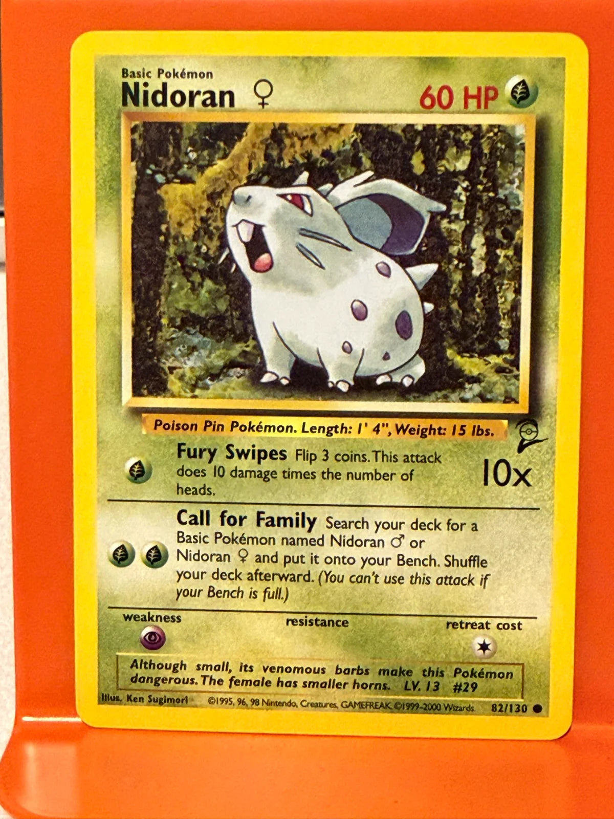 Nidoran F 82 · Normal (Base Set 2)