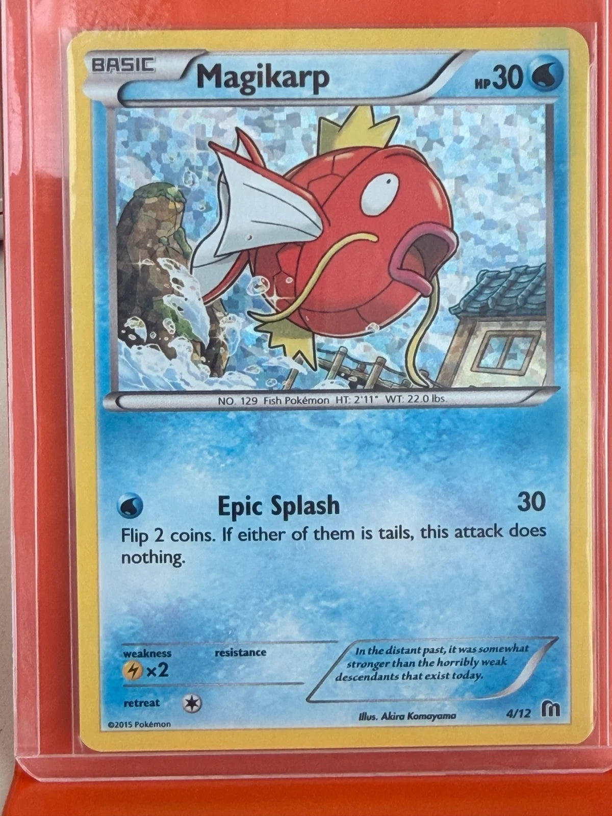 Magikarp 4/12 · Holofoil (McDonald's Promos 2016)