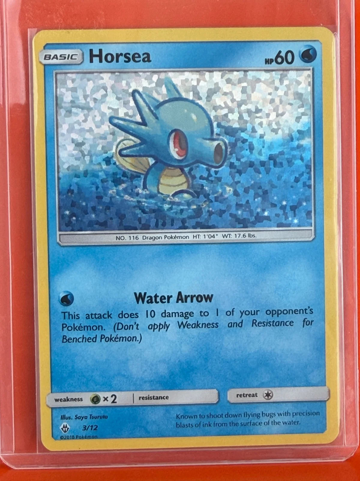 Horsea 3 · Holofoil (McDonald's Promos 2018)