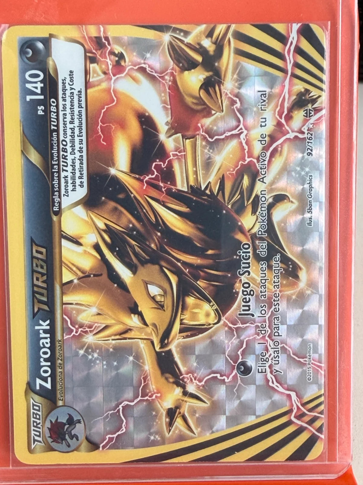 Zoroark BREAK 92 · Holofoil (BREAKthrough) - Spanish