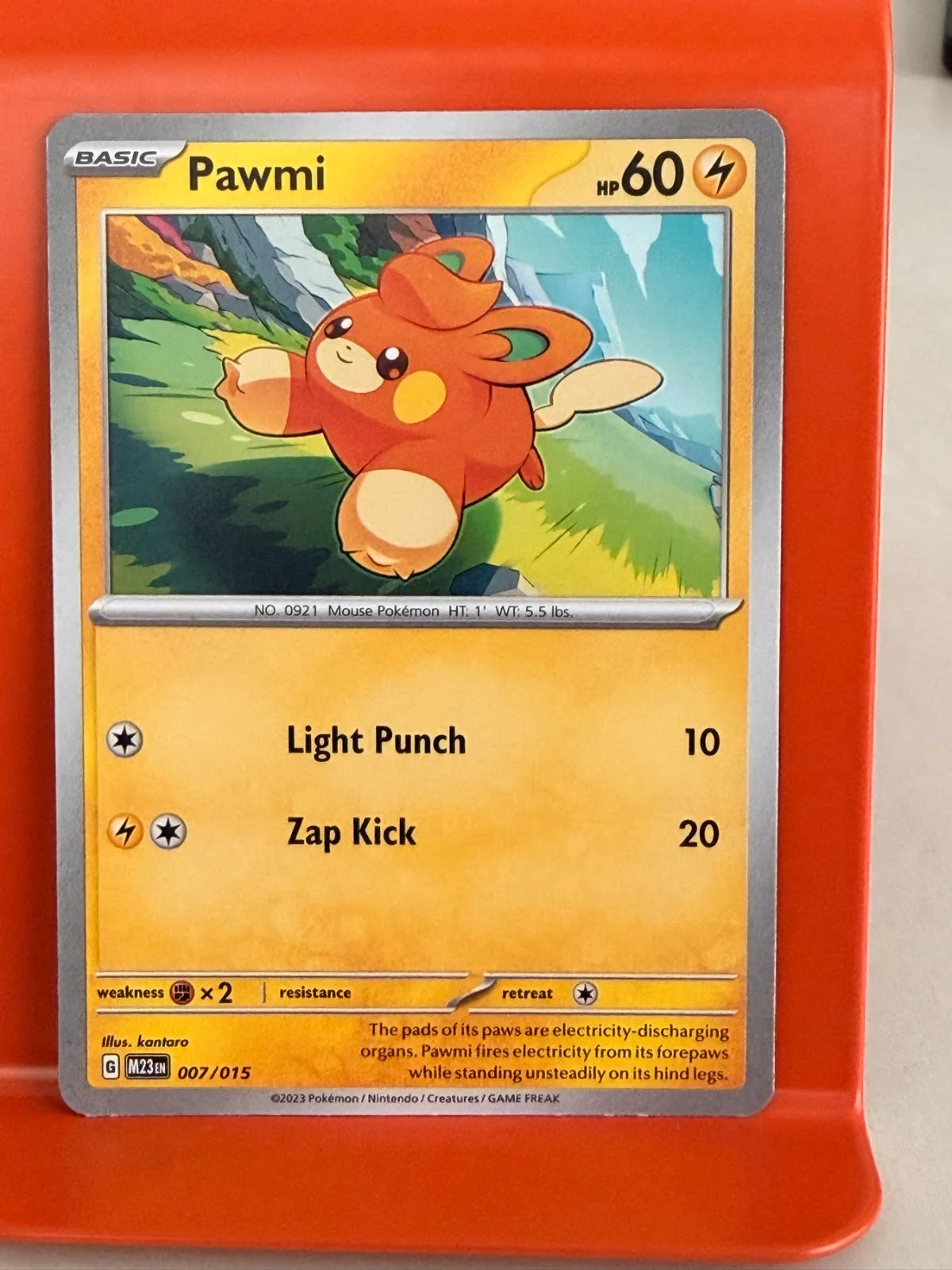 Pawmi 007/015 · Normal (McDonald's Promos 2023)