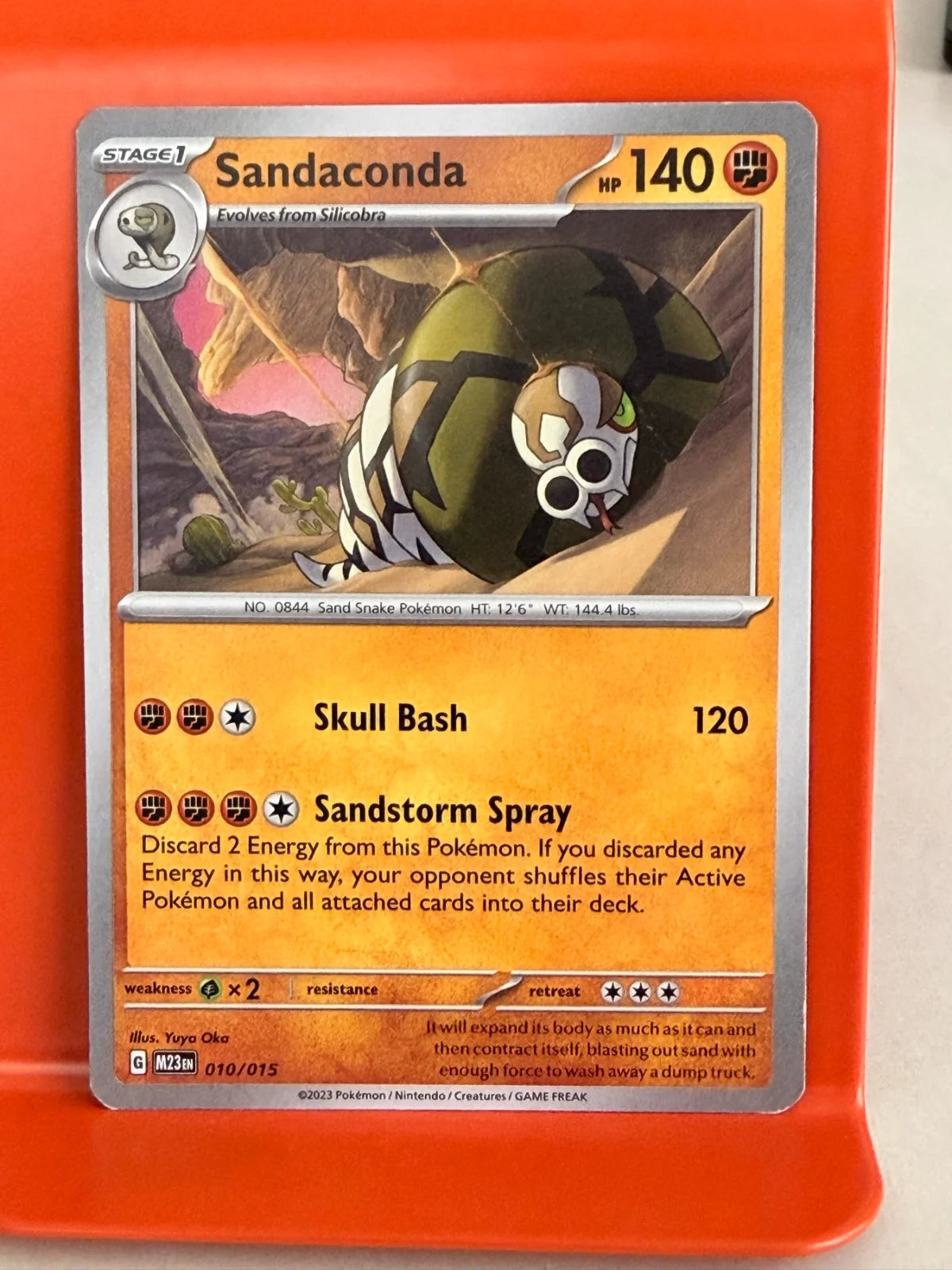 Sandaconda 010/015 · Normal (McDonald's Promos 2023)