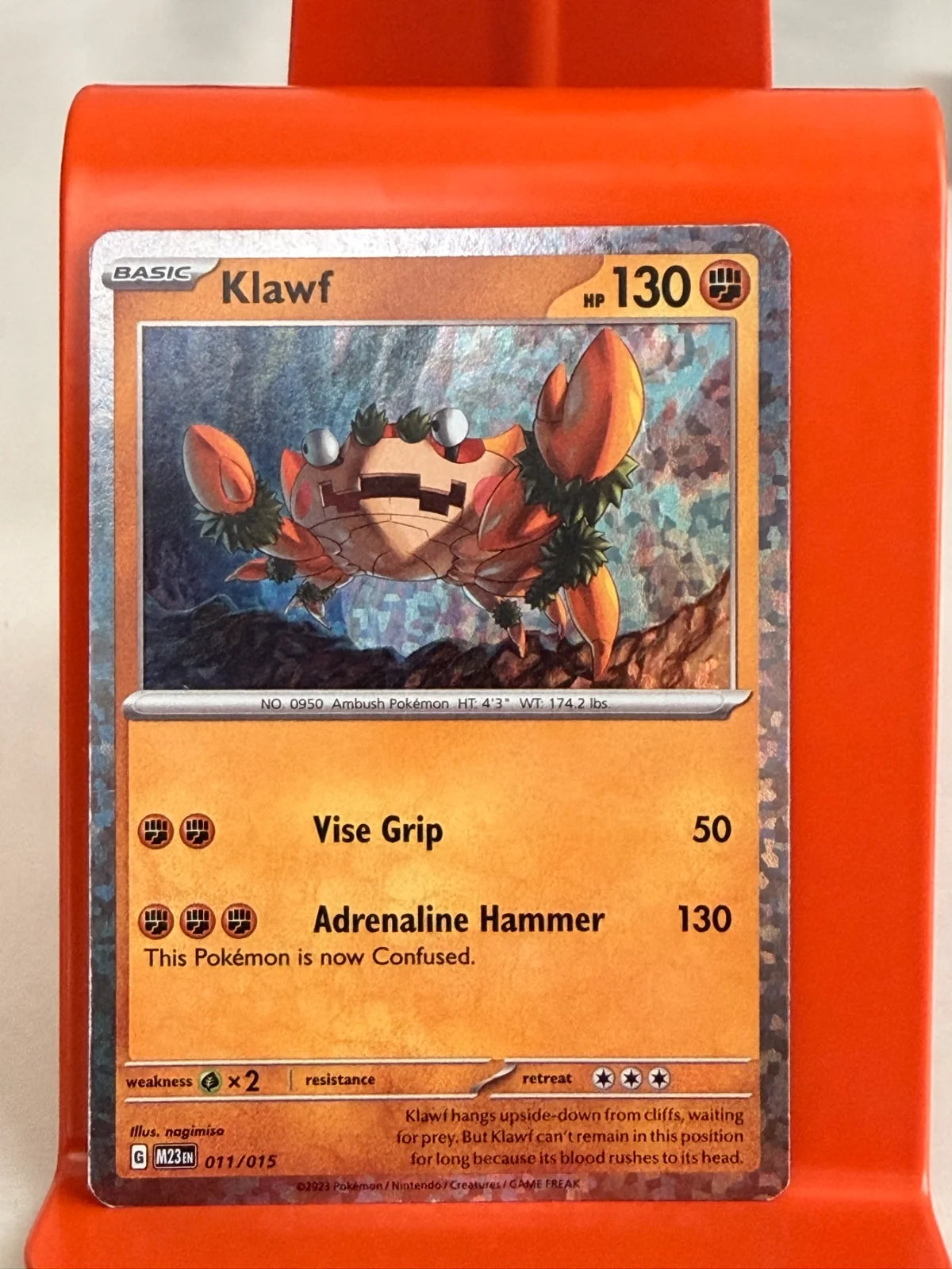 Klawf 011/015 · Holofoil (McDonald's Promos 2023)