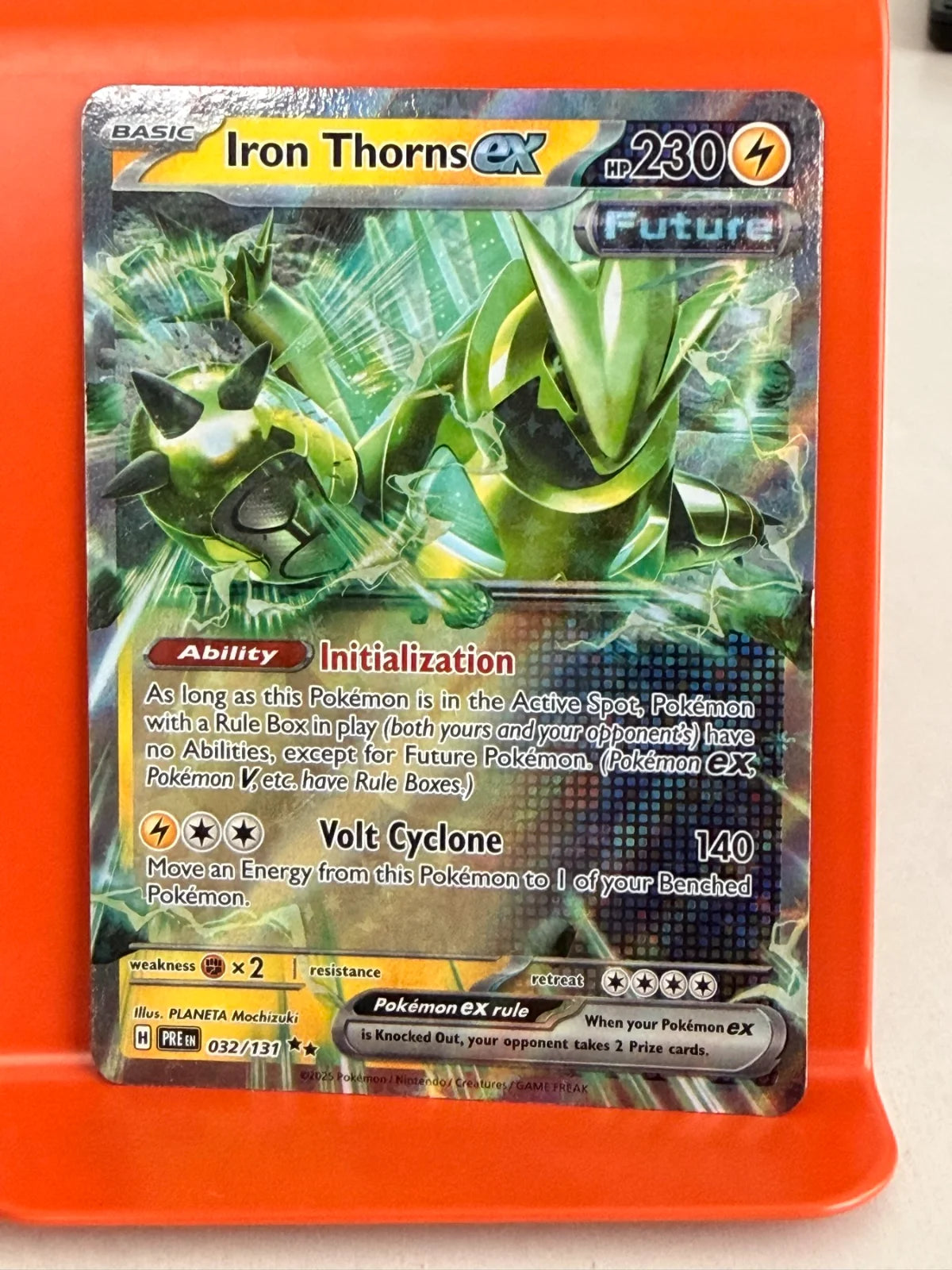 Iron Thorns ex 032/131 · Holofoil (Prismatic Evolutions)
