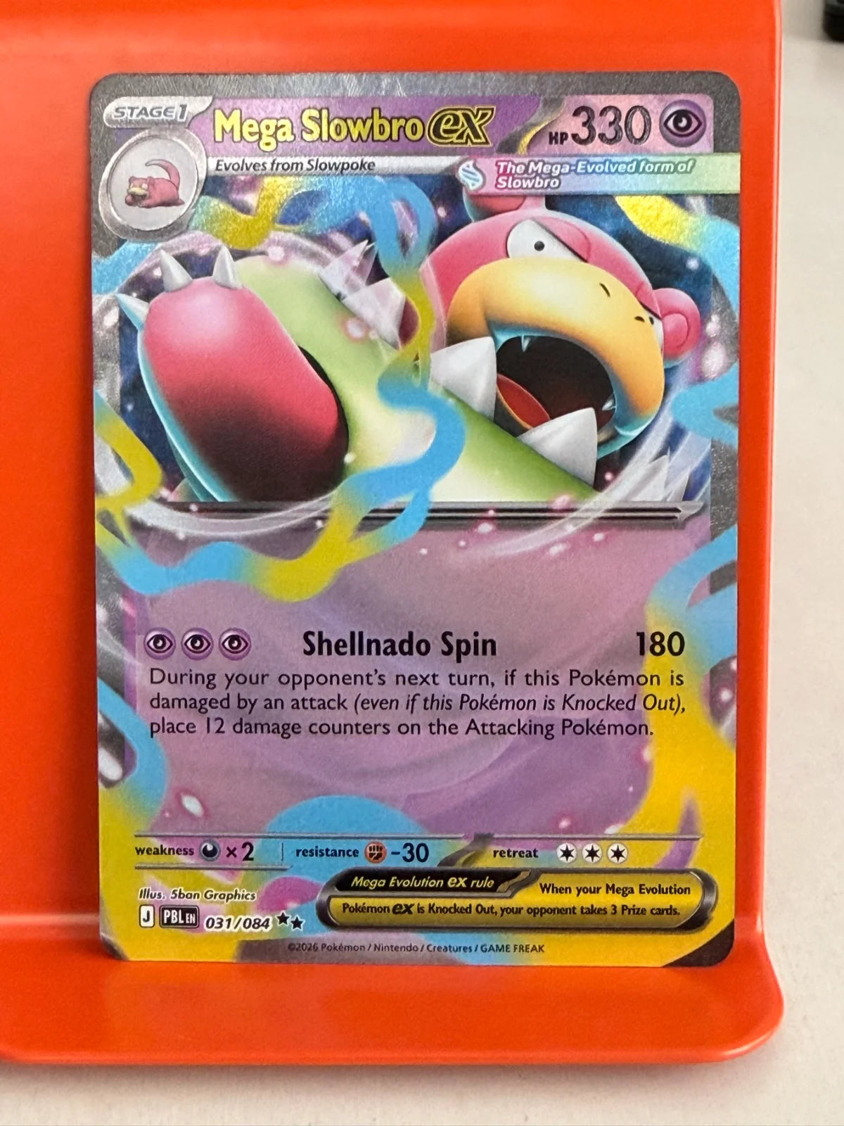 Mega Slowbro ex 031/084 · Holofoil (Pitch Black)