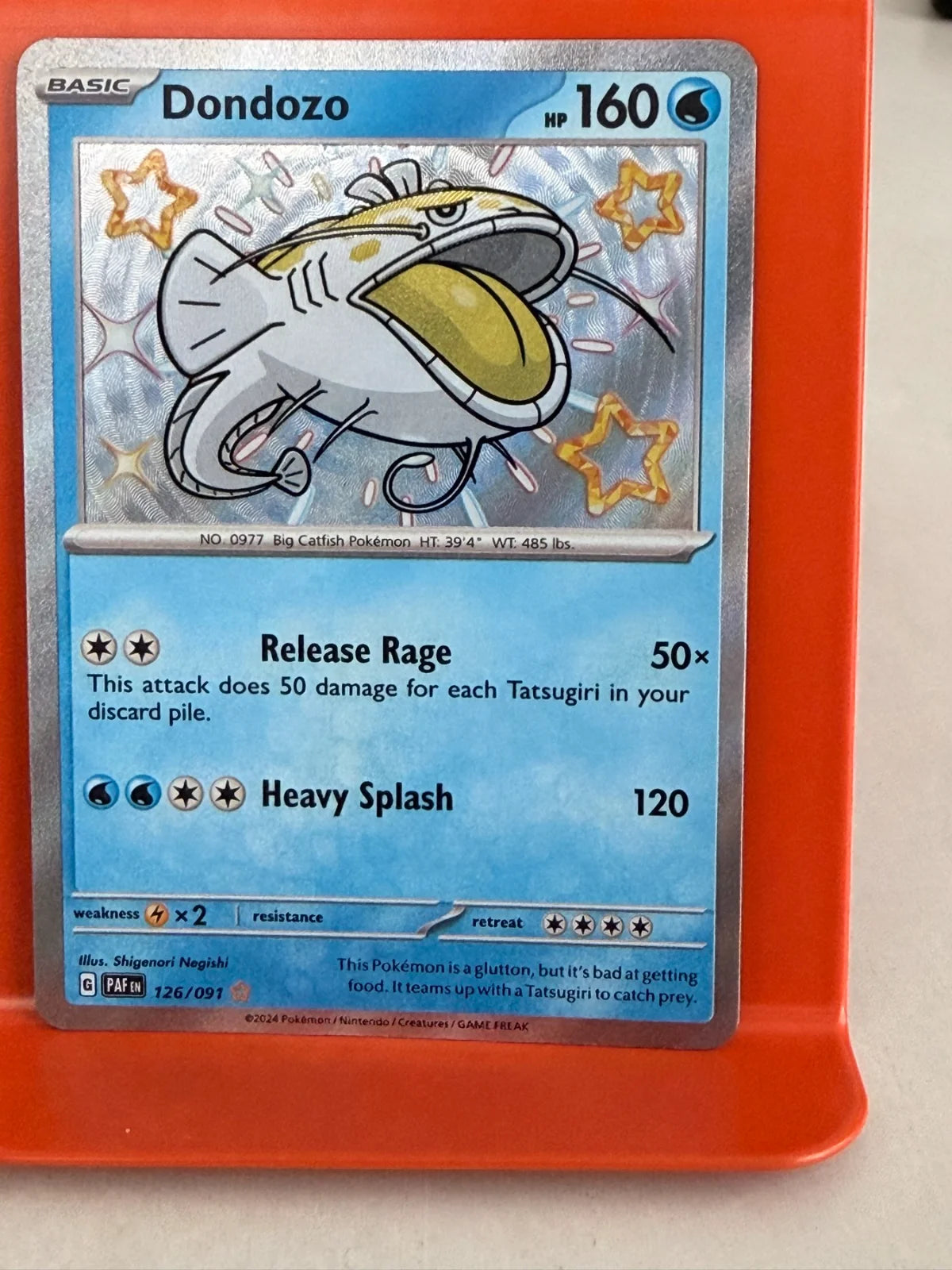 Dondozo 126/091 · Holofoil (Paldean Fates)