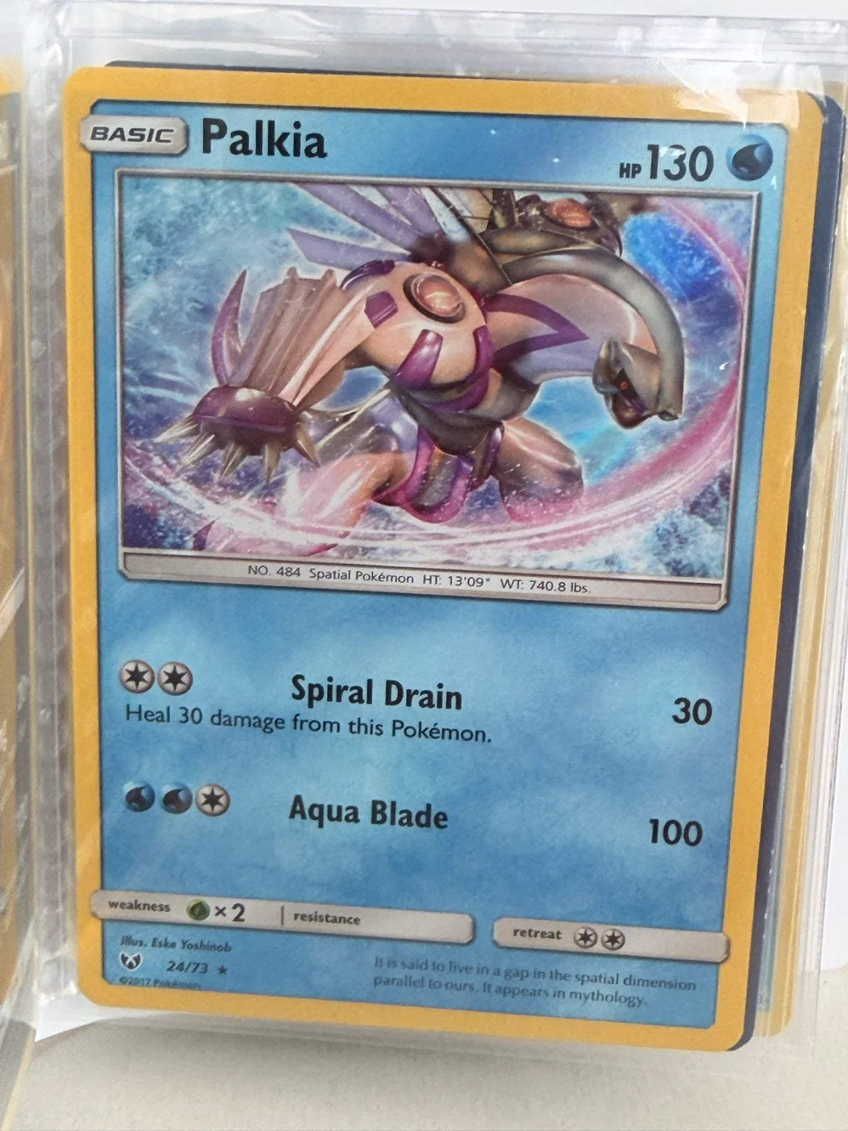 Palkia 24 · Holofoil (Shining Legends)