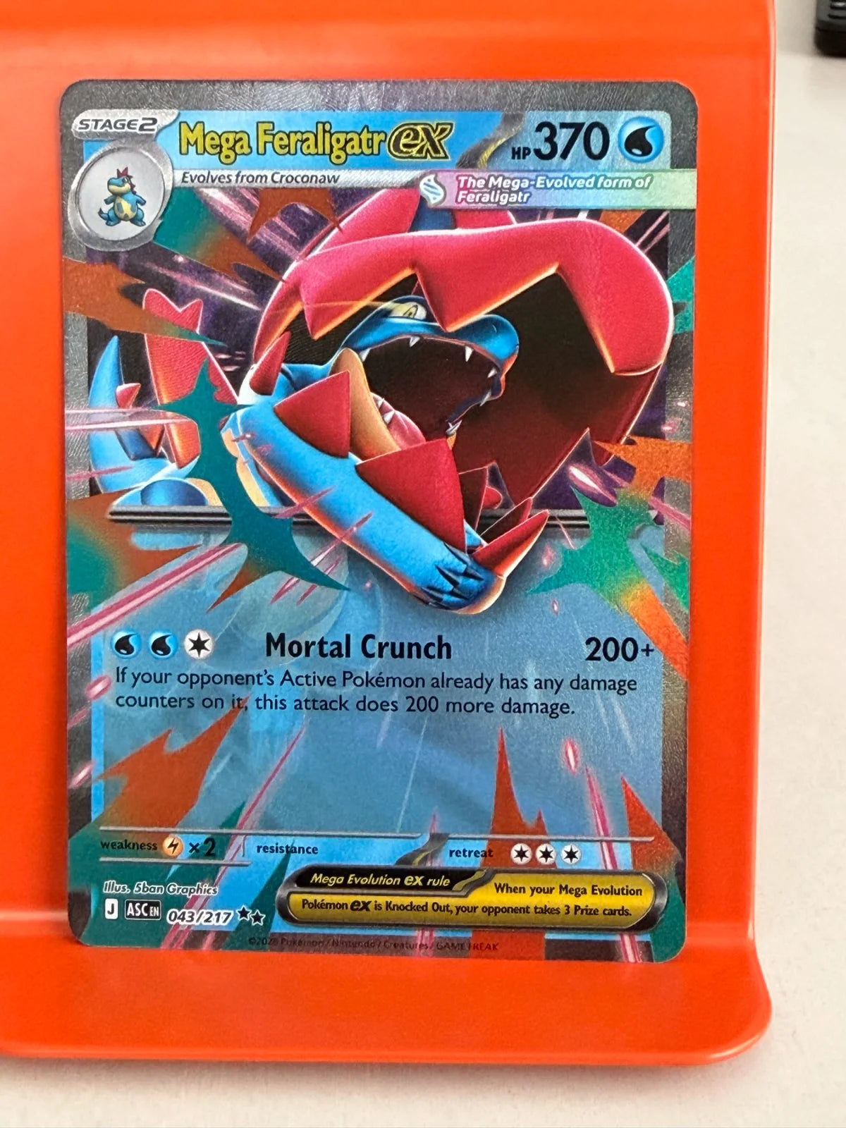 Mega Feraligatr ex 043/217 · Holofoil (Ascended Heroes)