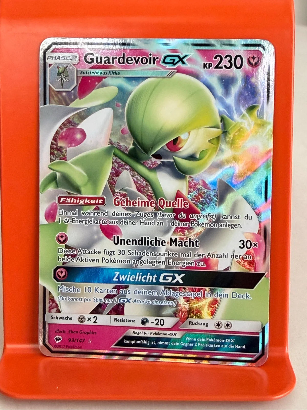 Gardevoir GX 93/147 · Holofoil (Burning Shadows)