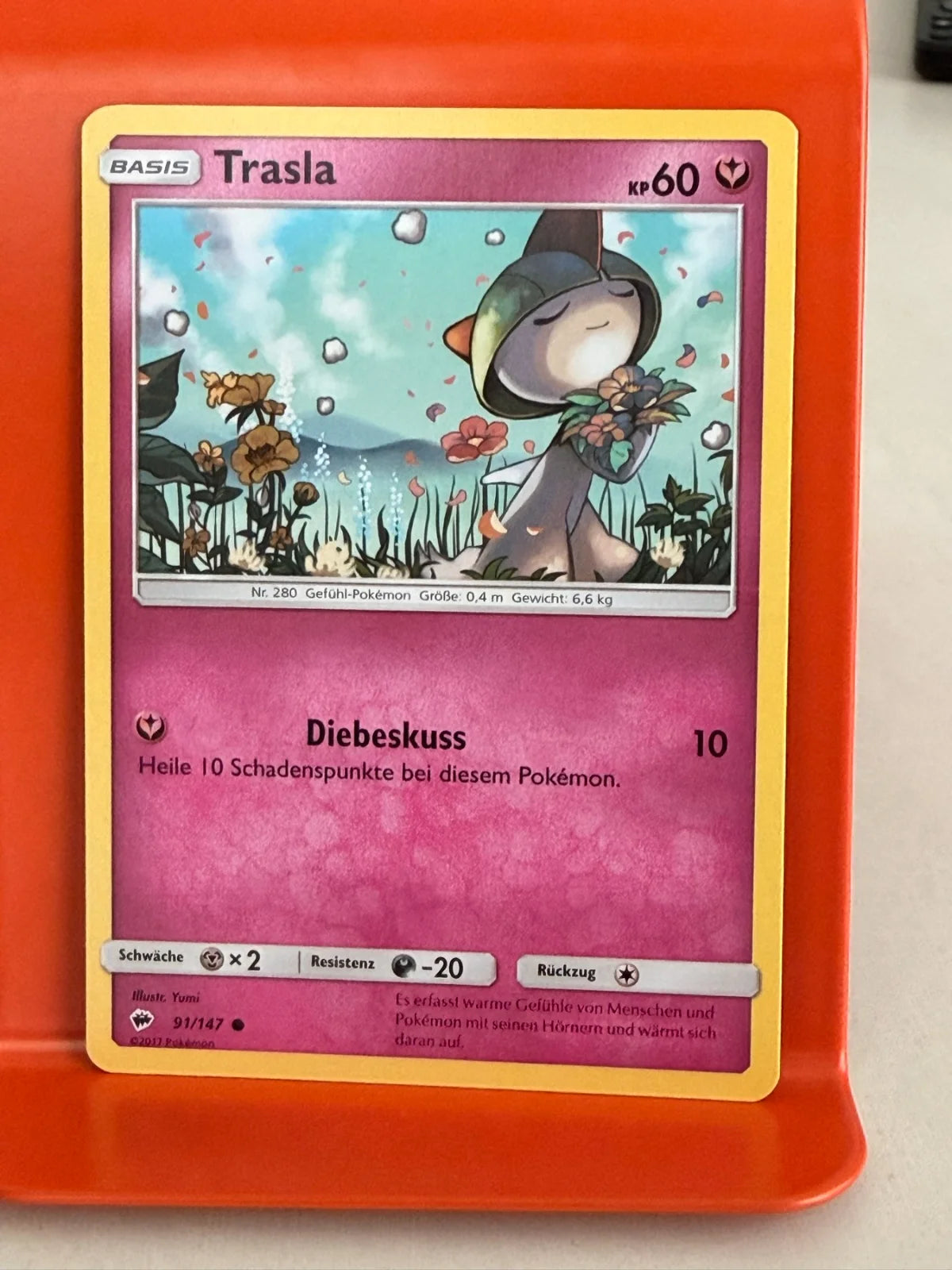 Ralts 91/147 · Normal (Burning Shadows) - German