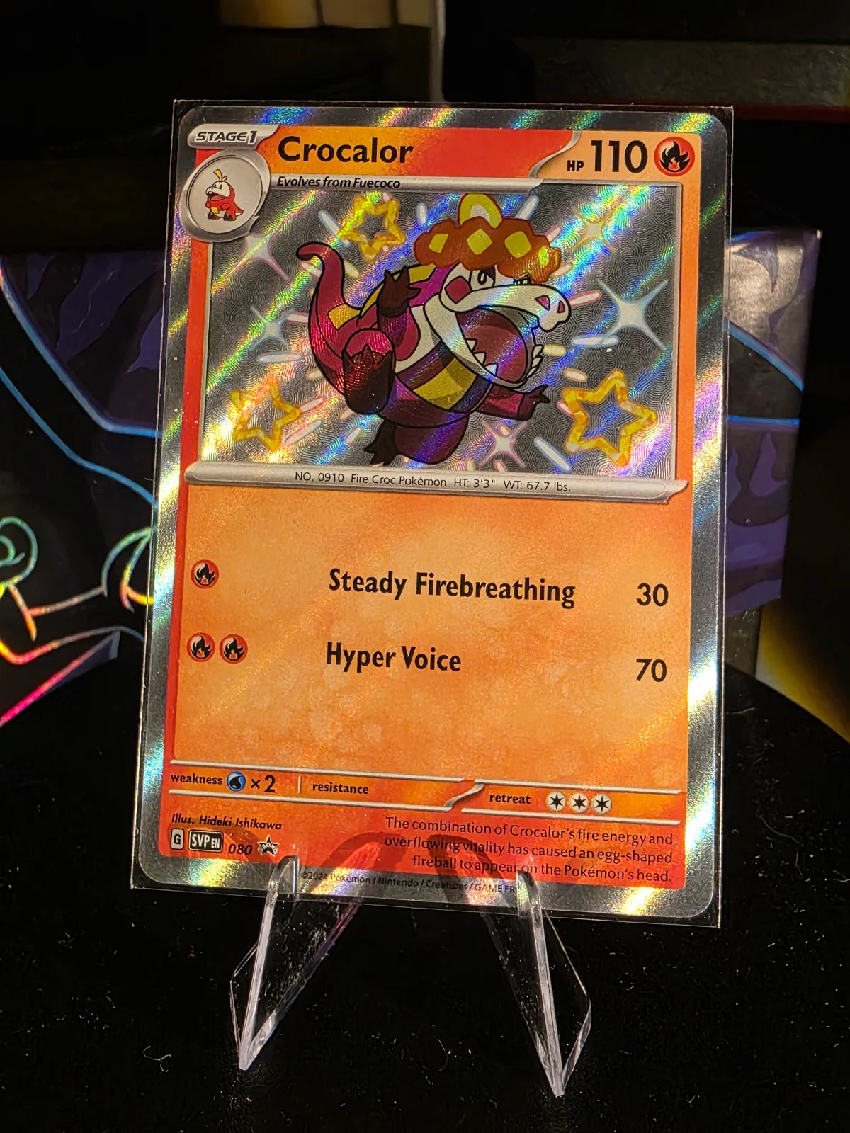 Crocalor 080 · Holofoil (Scarlet & Violet Promo)