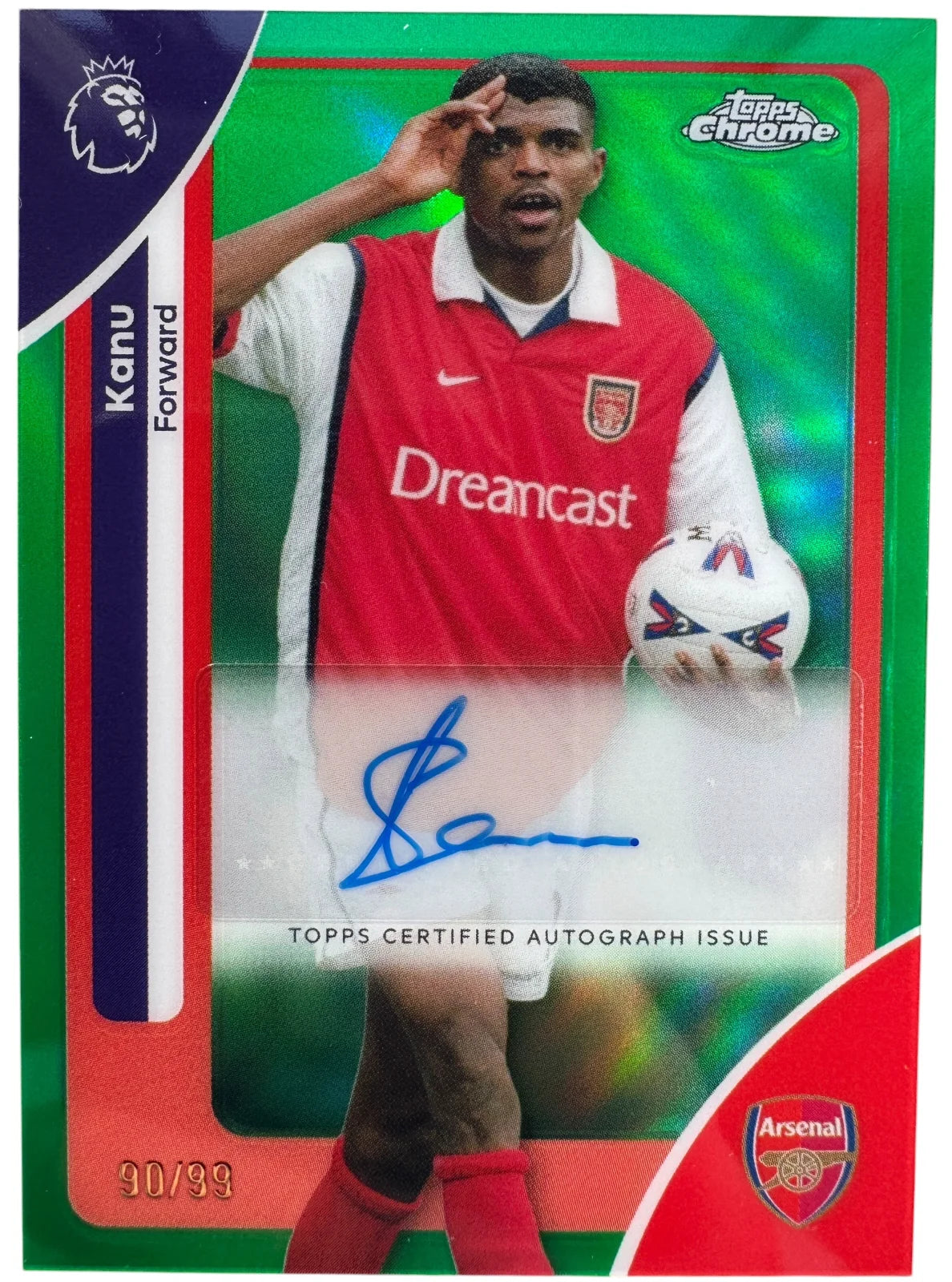 Kanu - AUTO - 90/99 - Arsenal