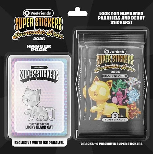 VeeFriends SUPER STICKER Spectacular Series 2026 - Hanger Pack