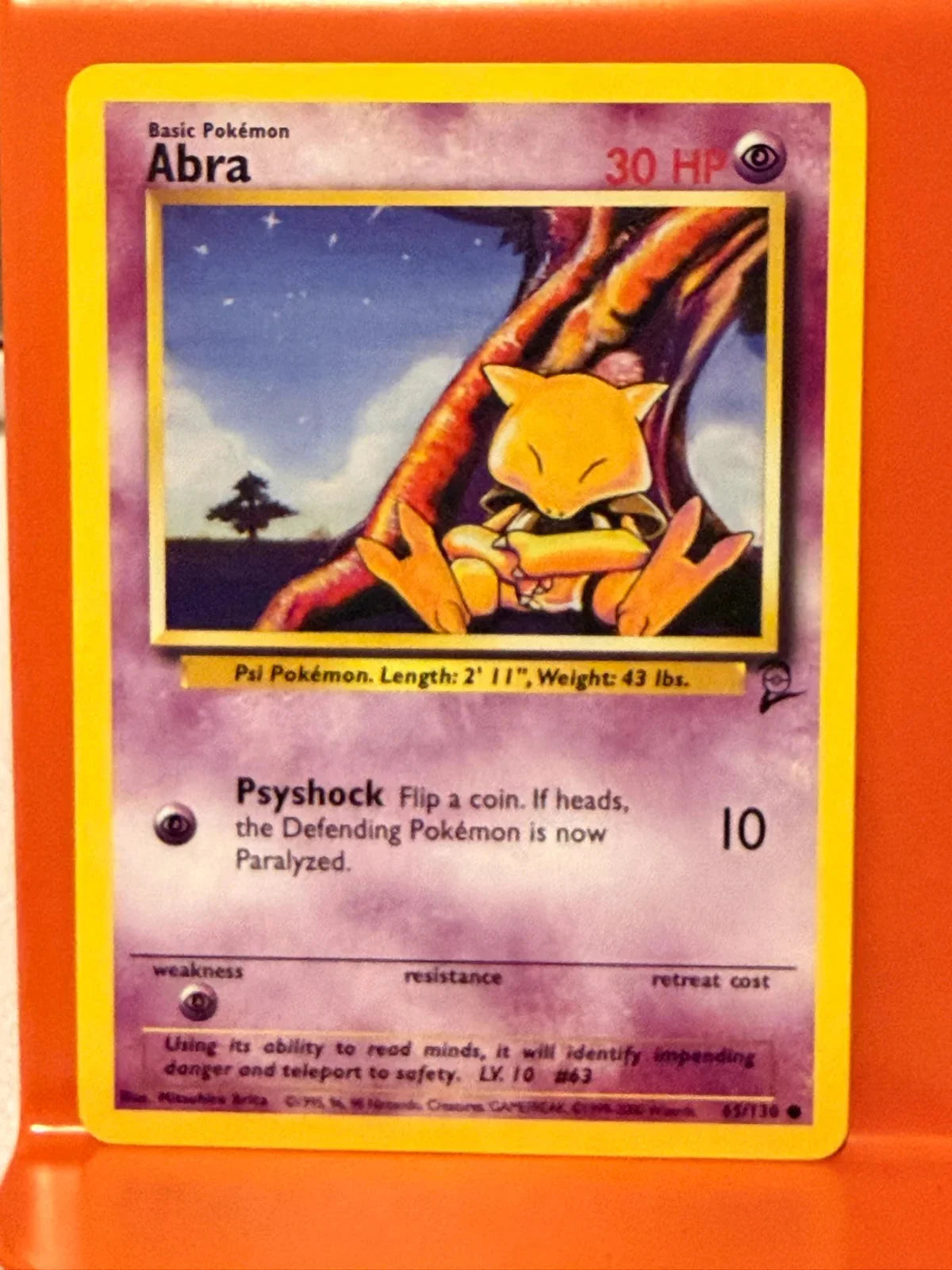 Abra 65 · Normal (Base Set 2)