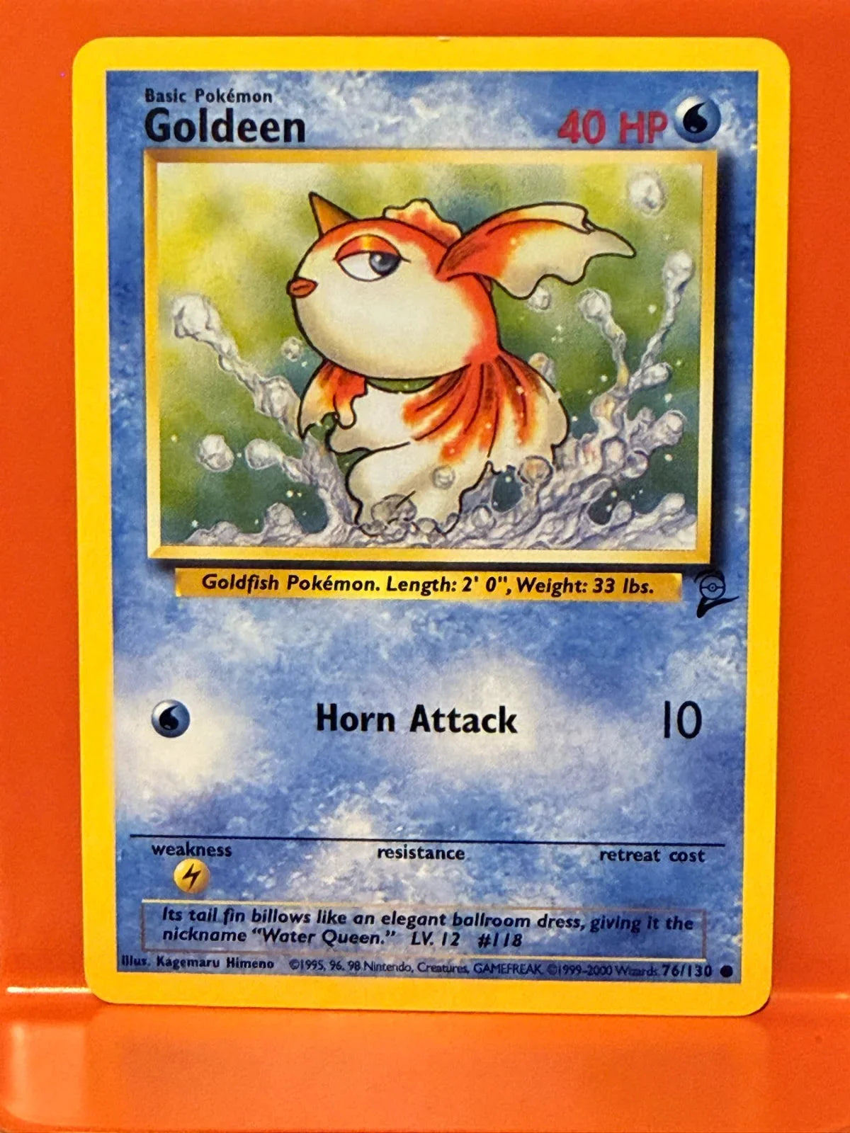 Goldeen 76 · Normal (Base Set 2)