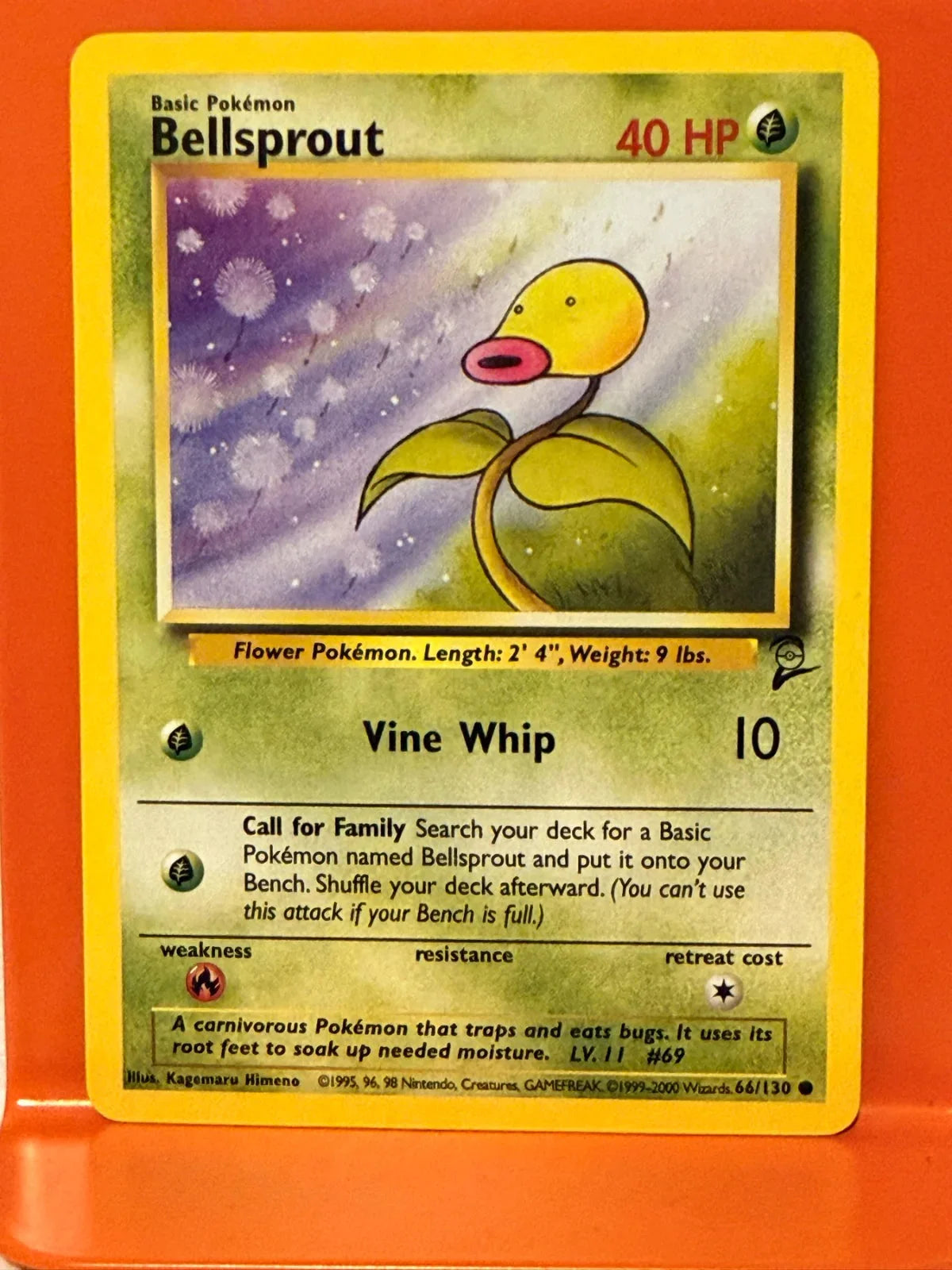 Bellsprout 66 · Normal (Base Set 2)