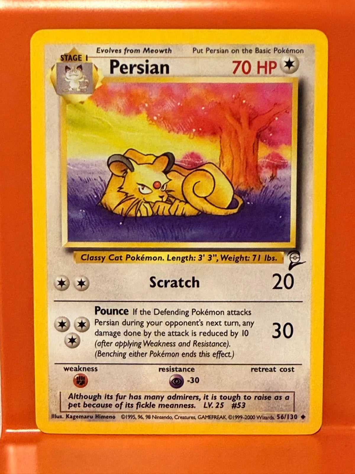 Persian 56 · Normal (Base Set 2)