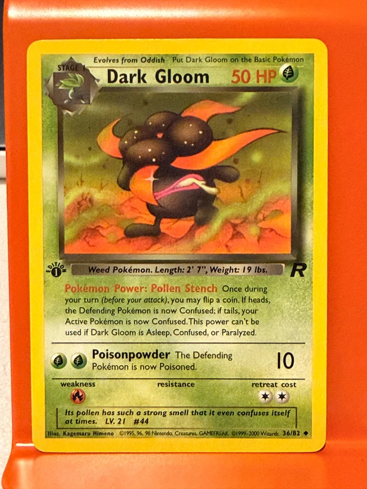 Dark Gloom 36 · 1st Edition (Team Rocket)