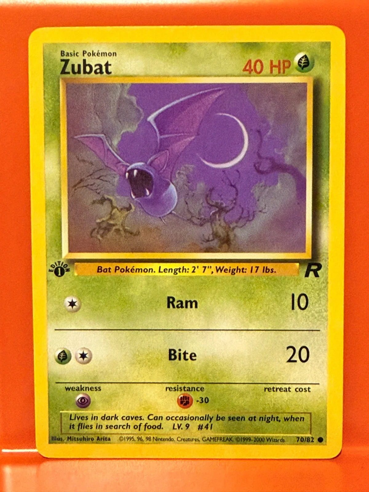 Zubat 70 · 1st Edition (Team Rocket)