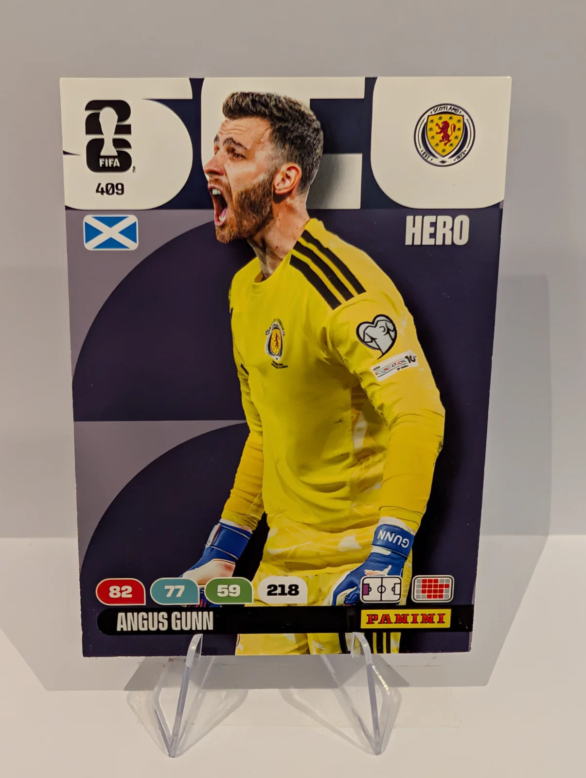 409 Angus Gunn - Scotland - Panini Adrenalyn XL World Cup 2026
