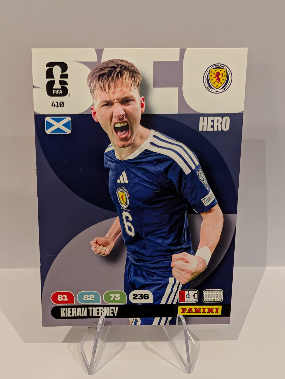 410 Kieran Tierney - Scotland - Panini Adrenalyn XL World Cup 2026