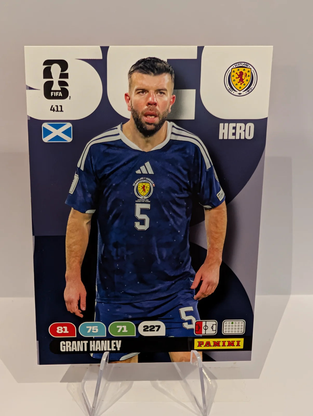 411 Grant Hanley - Scotland - Panini Adrenalyn XL World Cup 2026