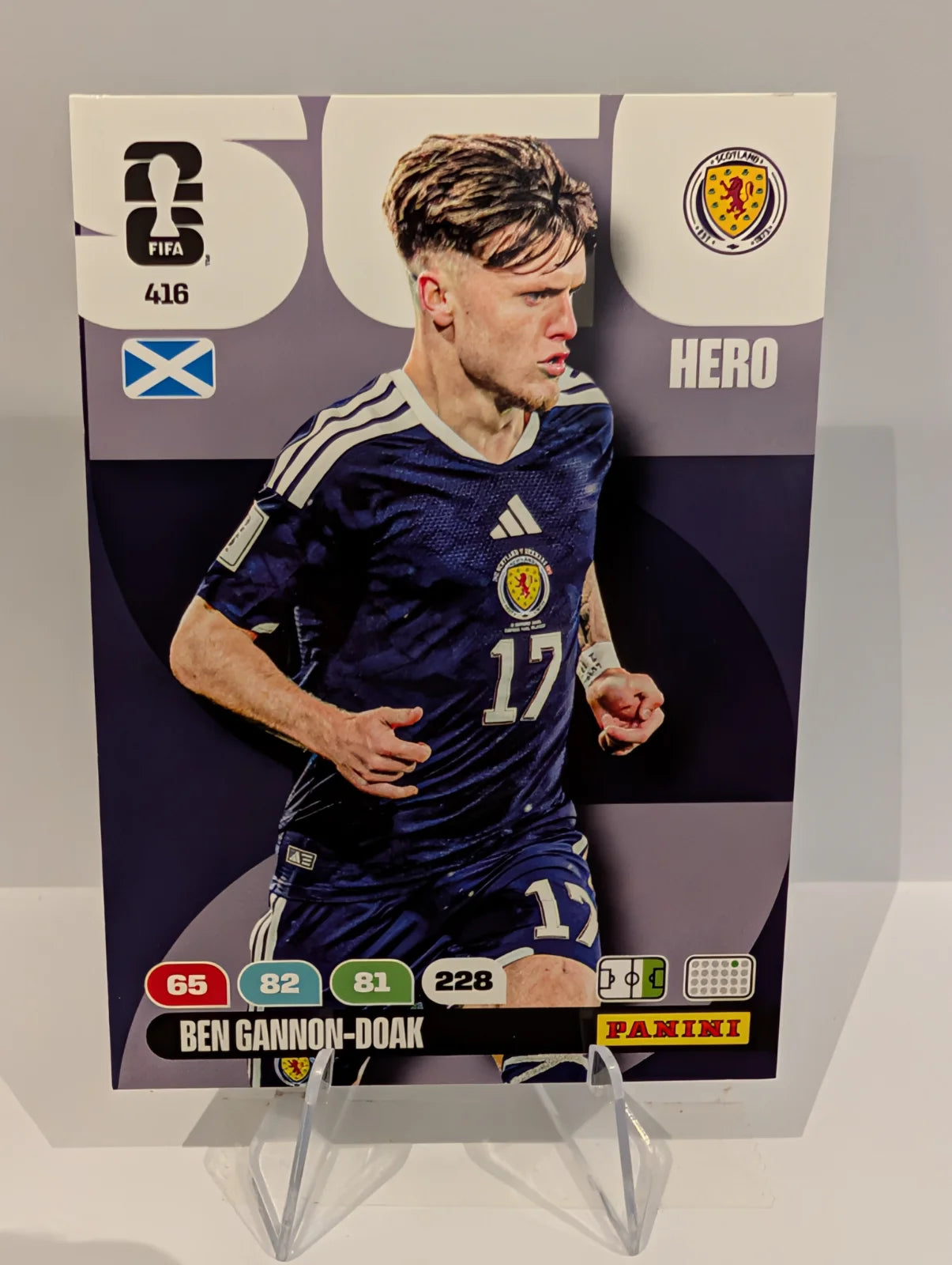 416 Ben Gannon-Doak - Scotland - Panini Adrenalyn XL World Cup 2026