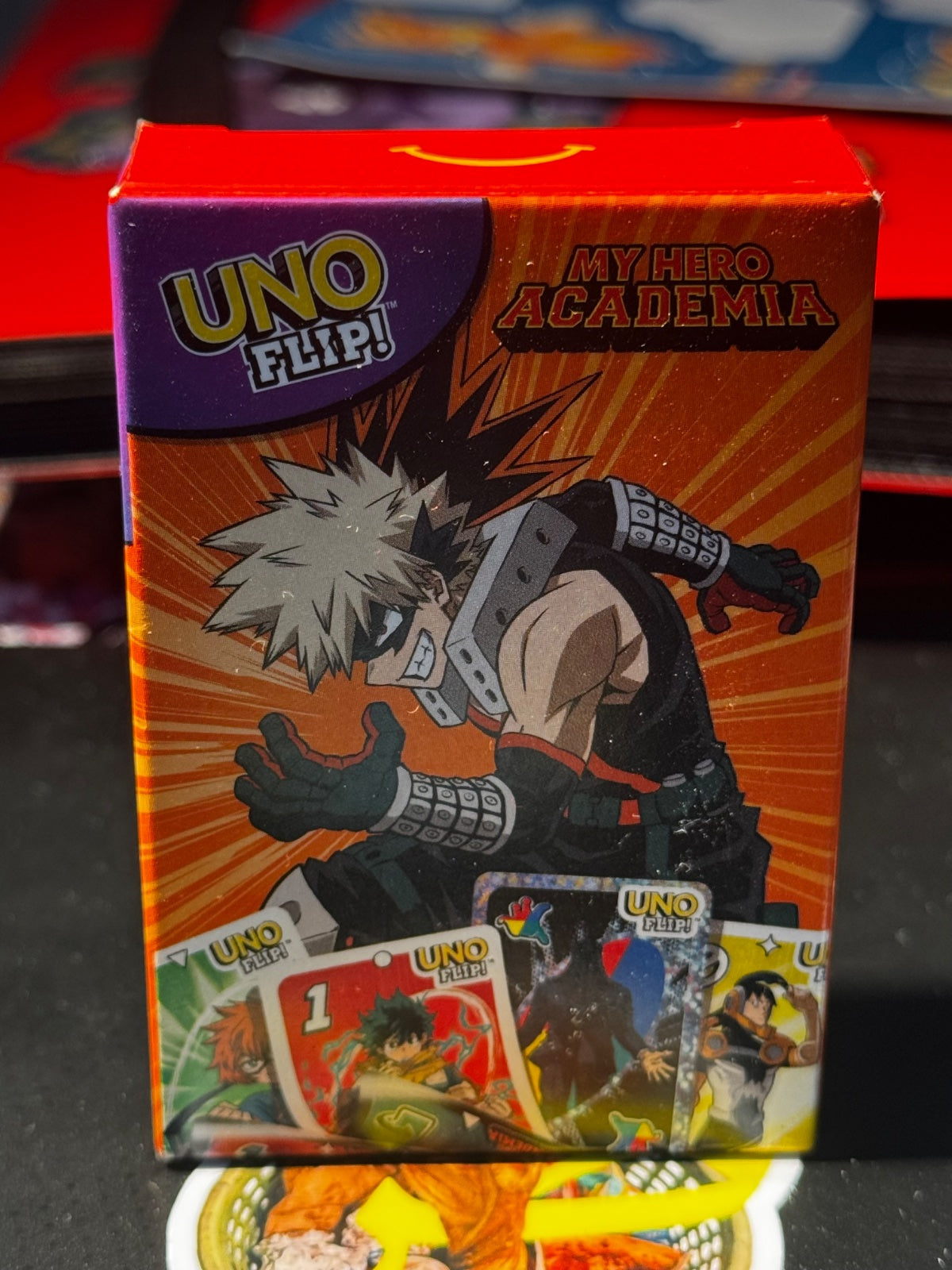 McDonald’s My hero academia UNO FLIP McDonald’s exclusive