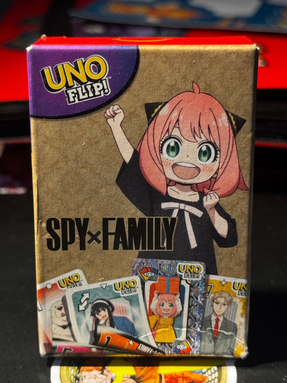 McDonald’s exclusive Spy x Family UNO FLIP