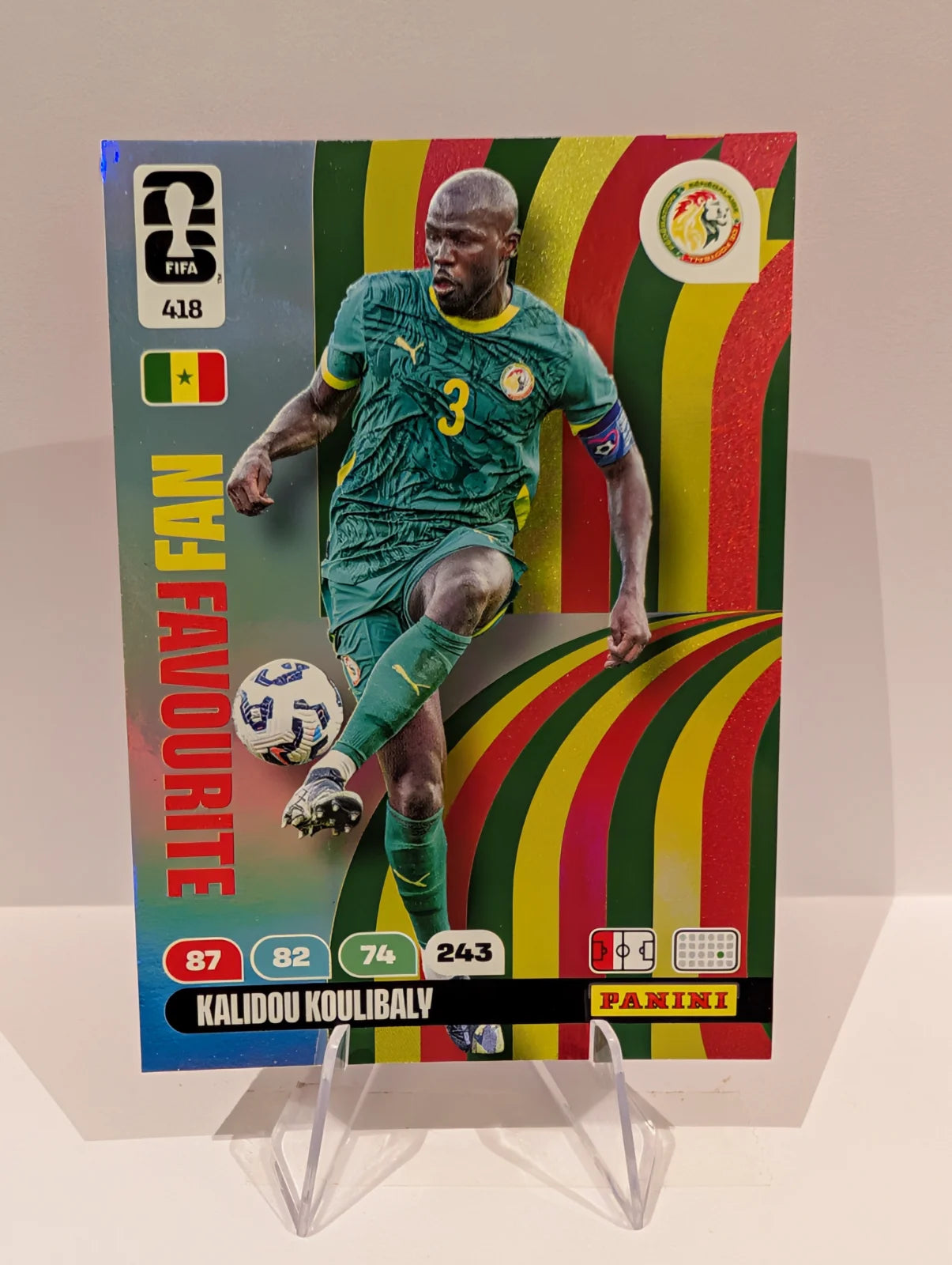 418 Kalidou Koulibaly - Senegal - Panini Adrenalyn XL World Cup 2026