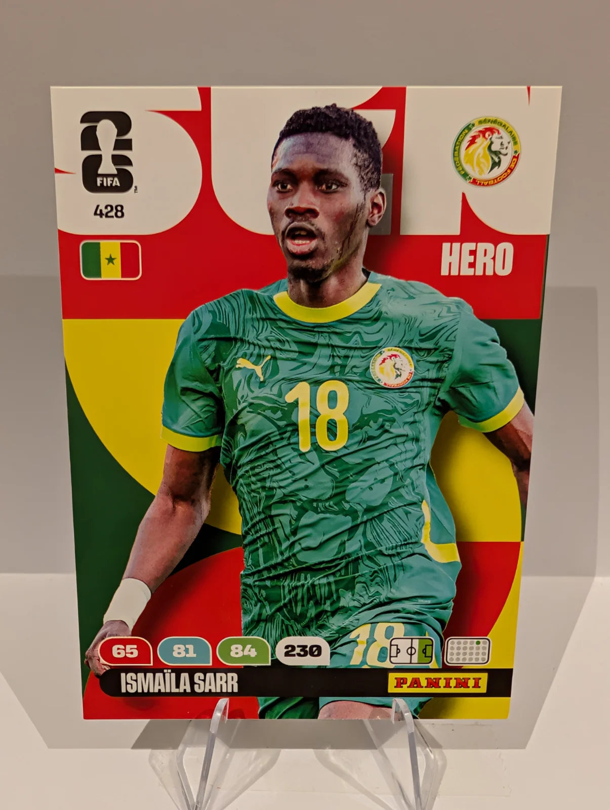 428 Ismaila Sarr - Senegal - Panini Adrenalyn XL World Cup 2026