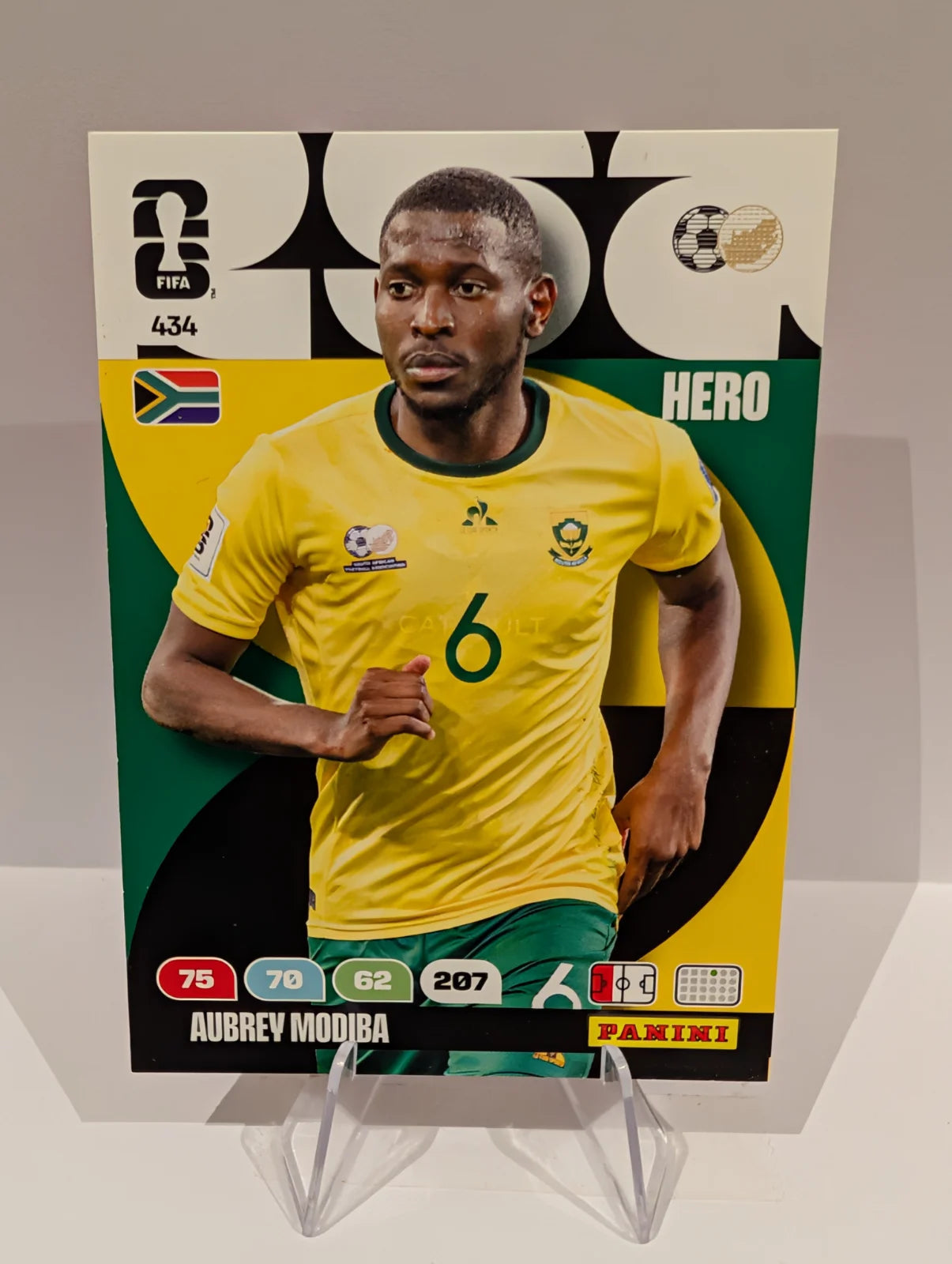 434 Aubrey Modiba - South Africa - Panini Adrenalyn XL World Cup 2026