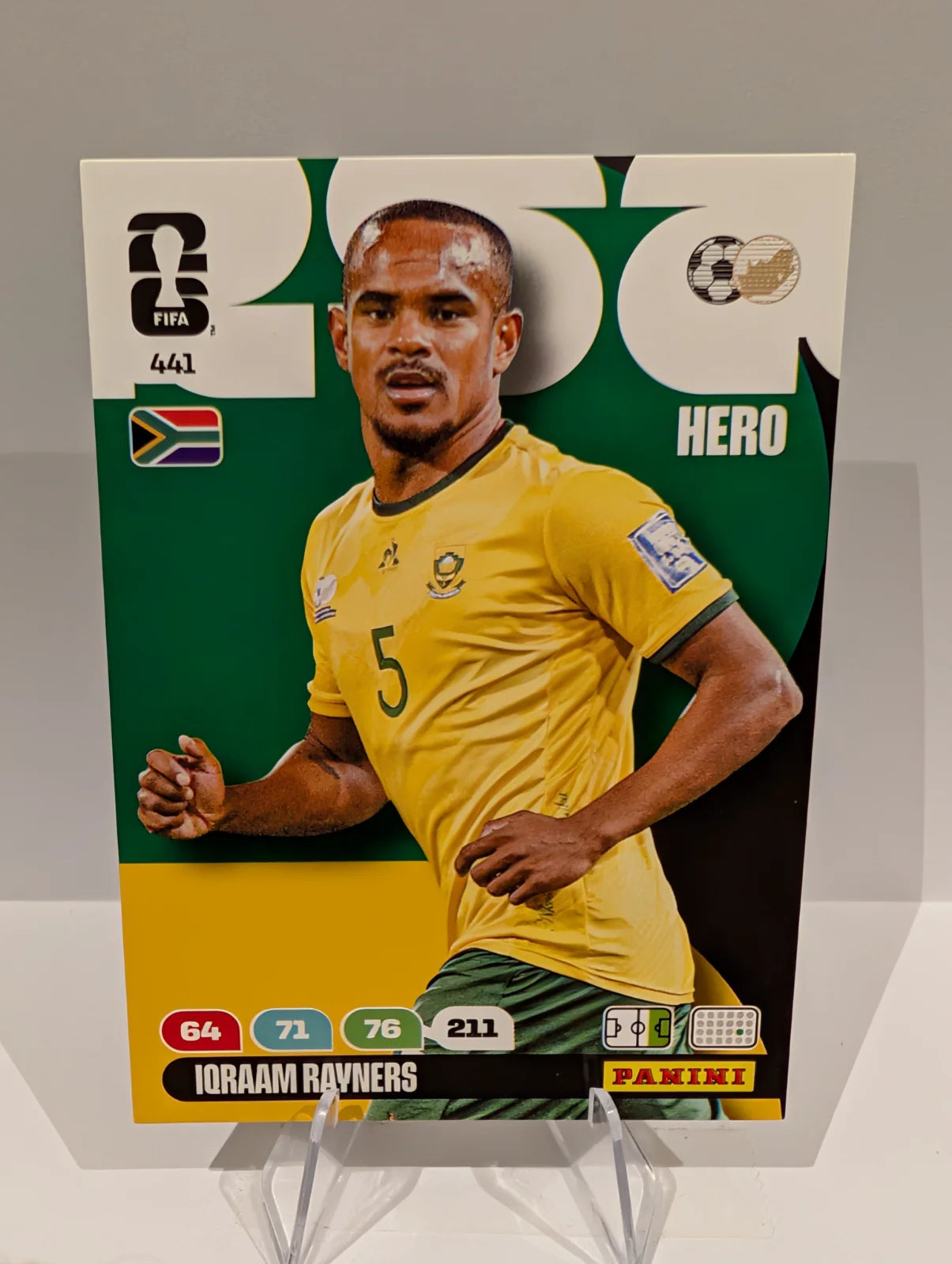441 Iqraam Rayners - South Africa - Panini Adrenalyn XL World Cup 2026