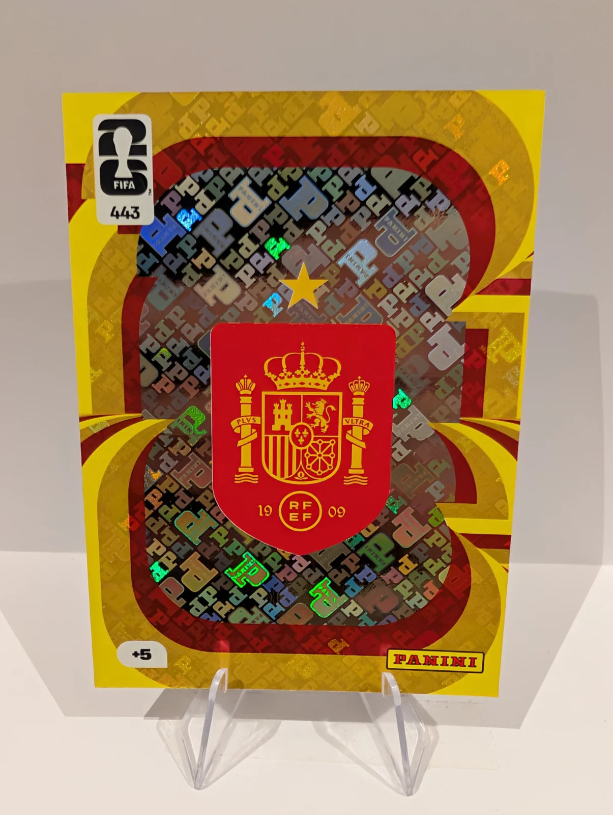 443 Team Crest - Spain - Panini Adrenalyn XL World Cup 2026
